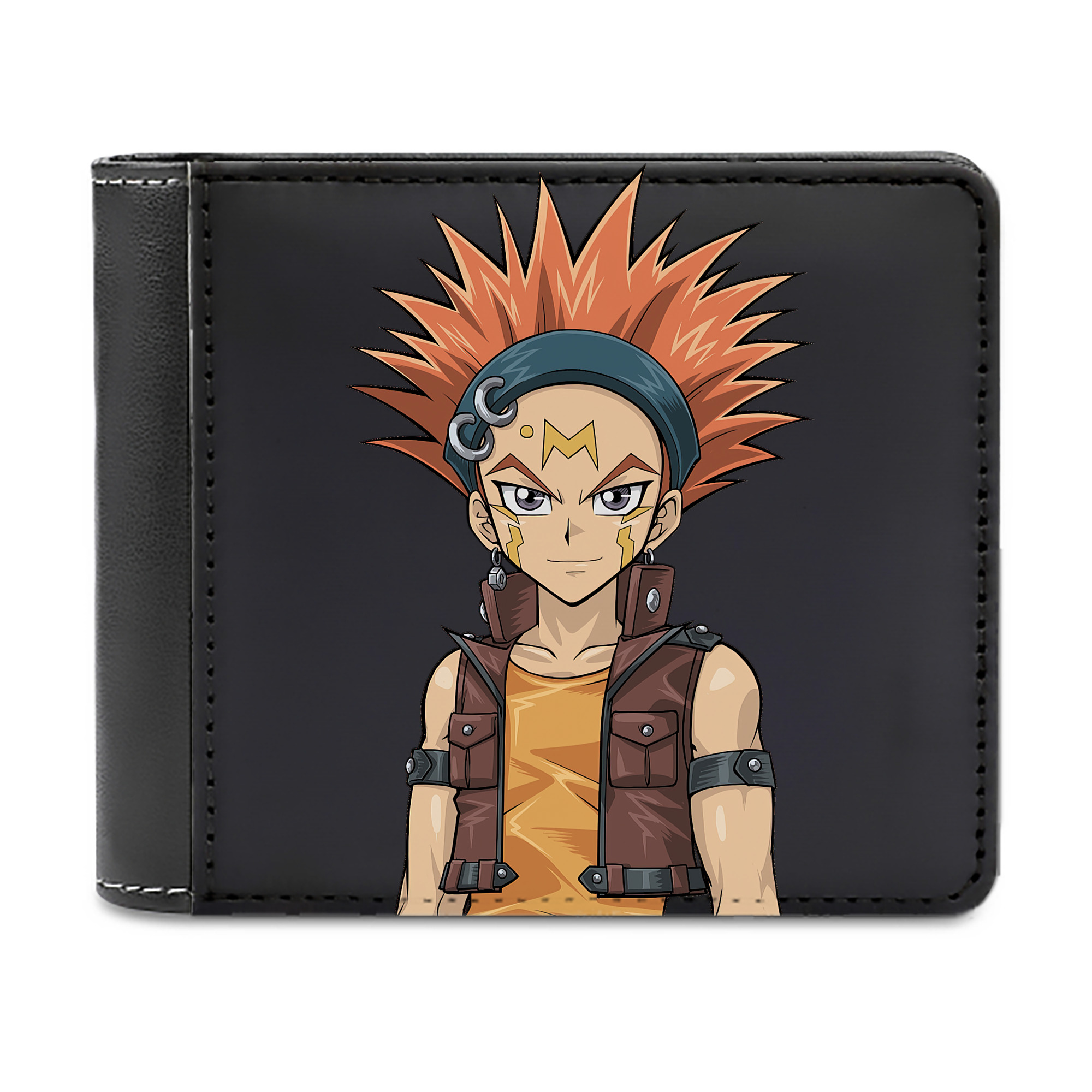 （画像用） 遊☆戯☆王 Yu-Gi-Oh! 二つ折り革財布
