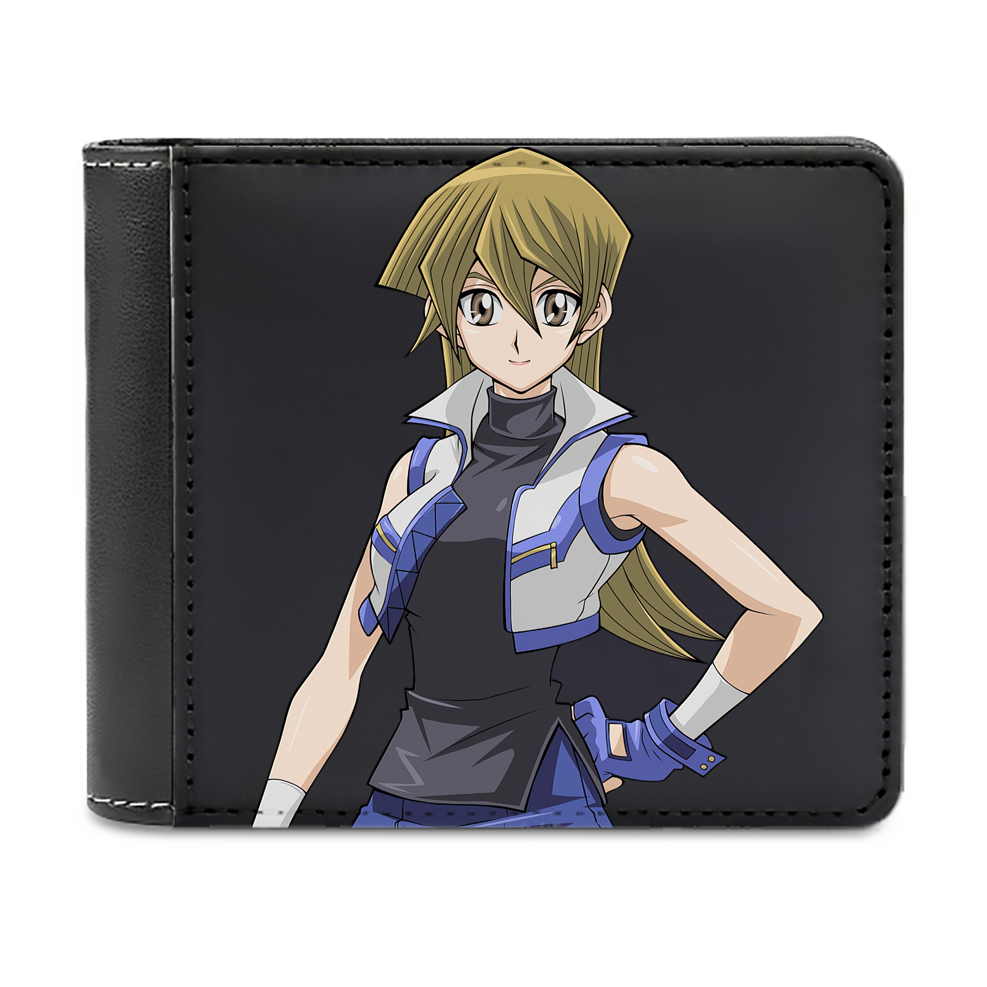 （画像用） 遊☆戯☆王 Yu-Gi-Oh! 二つ折り革財布