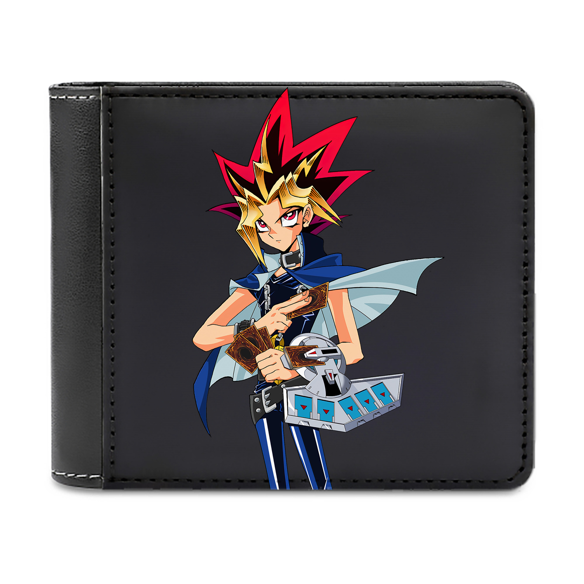 （画像用） 遊☆戯☆王 Yu-Gi-Oh! 二つ折り革財布