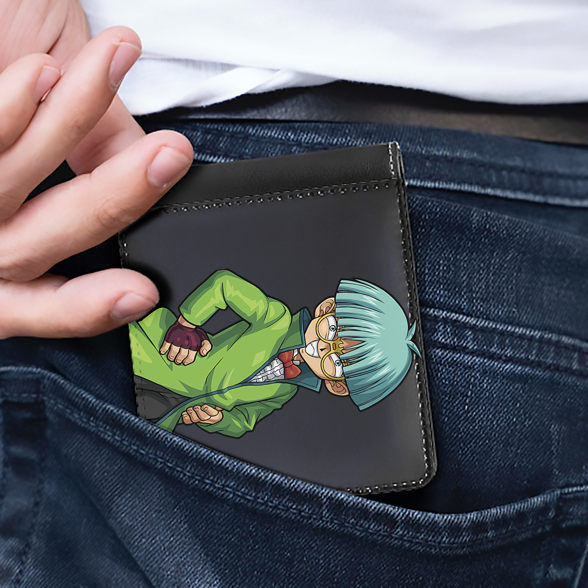 （画像用） 遊☆戯☆王 Yu-Gi-Oh! 二つ折り革財布