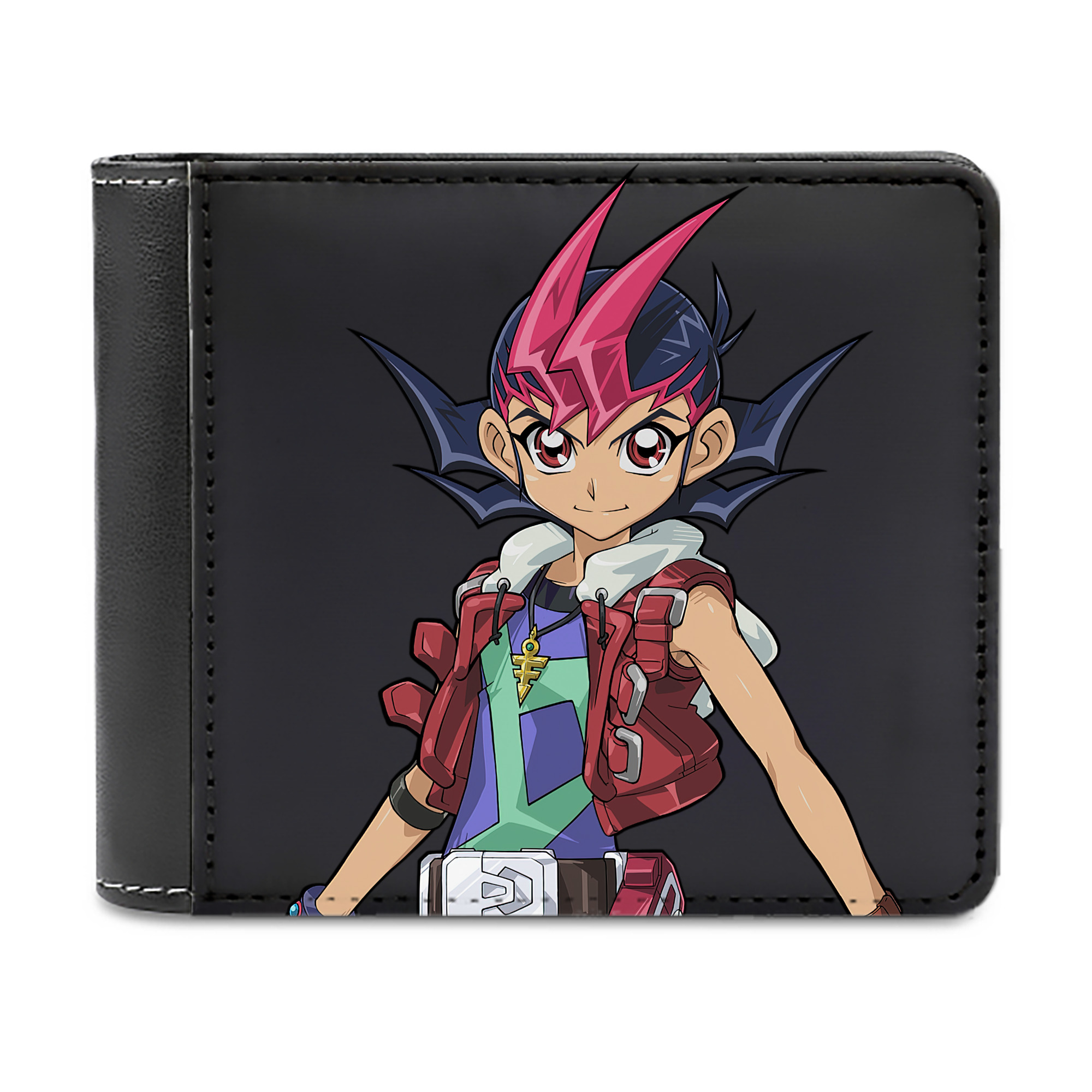 （画像用） 遊☆戯☆王 Yu-Gi-Oh! 二つ折り革財布