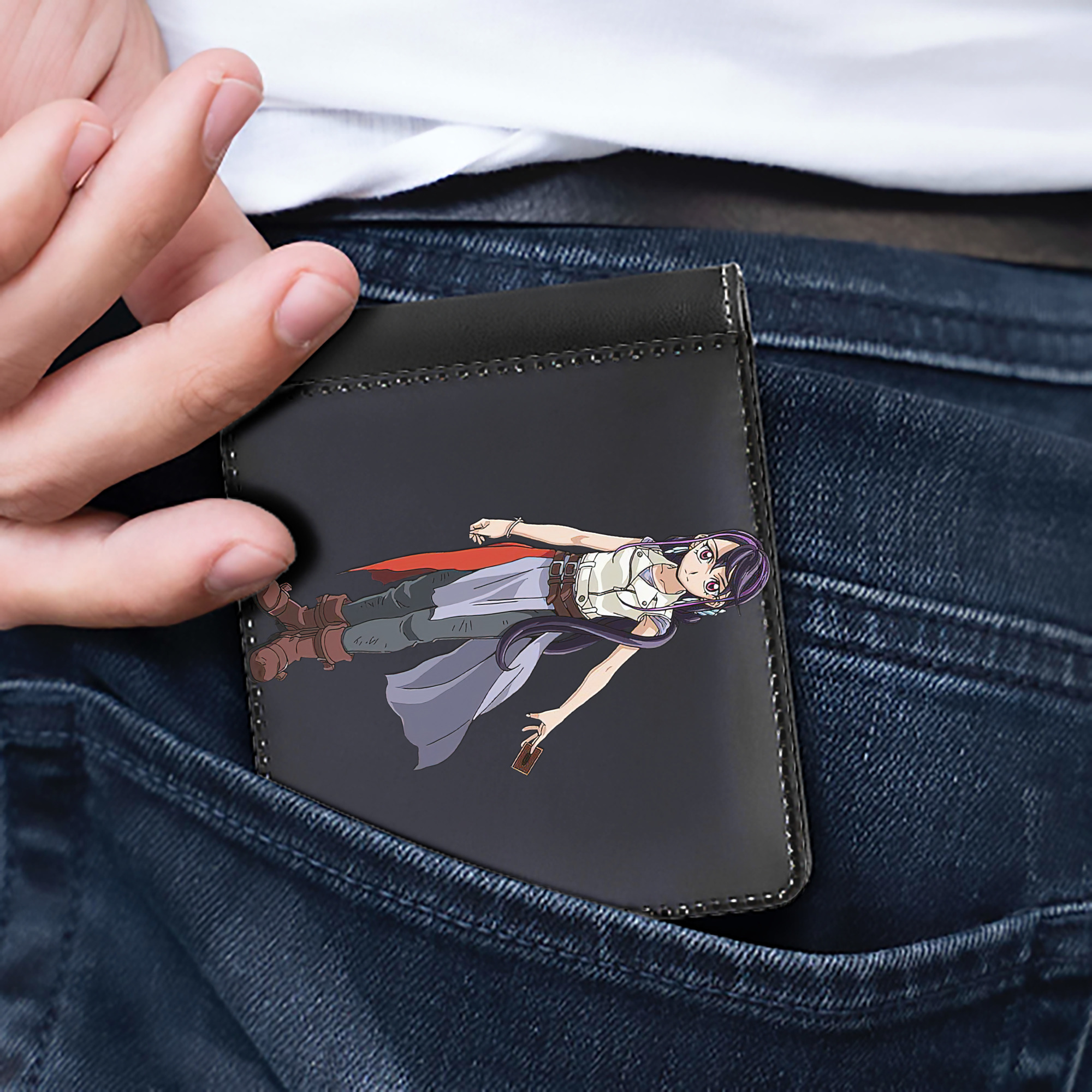 （画像用） 遊☆戯☆王 Yu-Gi-Oh! 二つ折り革財布