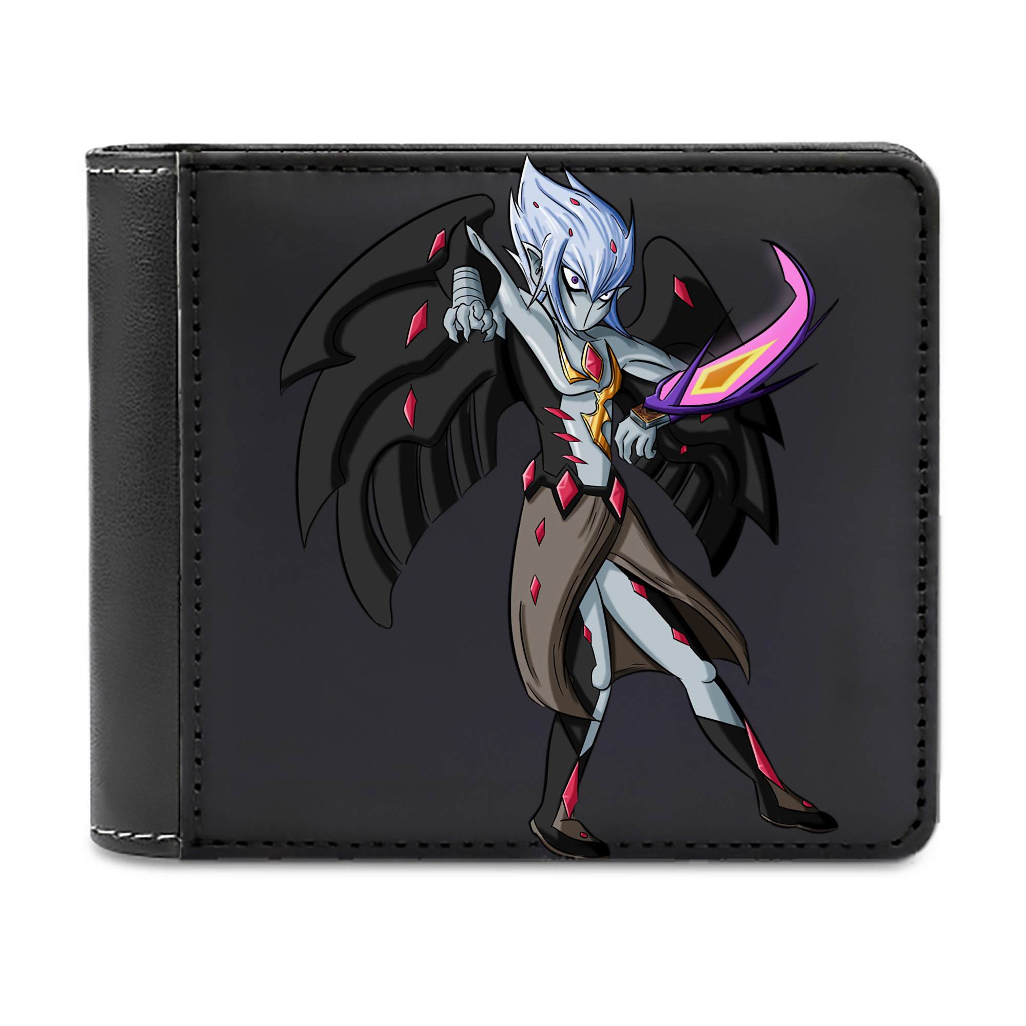 （画像用） 遊☆戯☆王 Yu-Gi-Oh! 二つ折り革財布