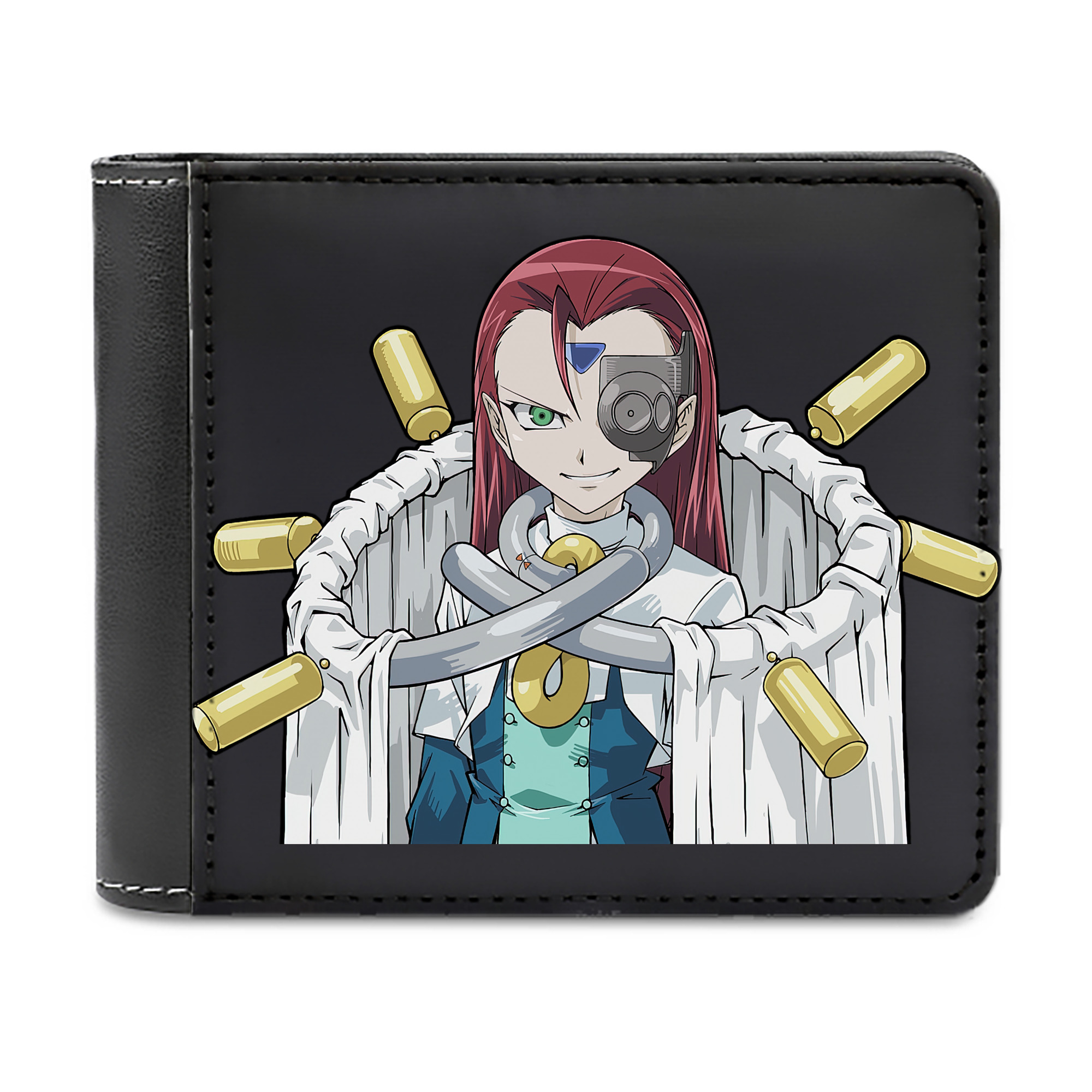 （画像用） 遊☆戯☆王 Yu-Gi-Oh! 二つ折り革財布