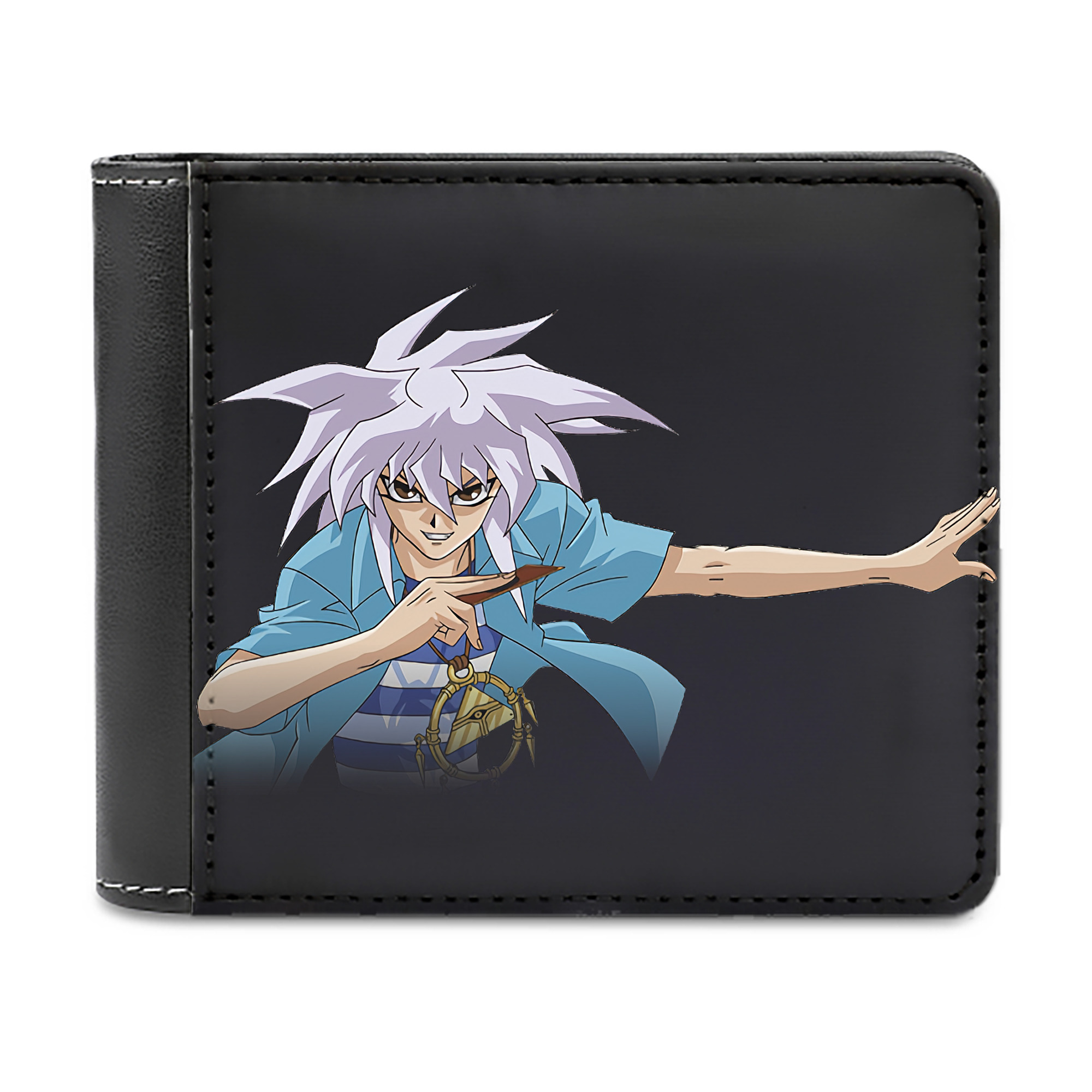 （画像用） 遊☆戯☆王 Yu-Gi-Oh! 二つ折り革財布