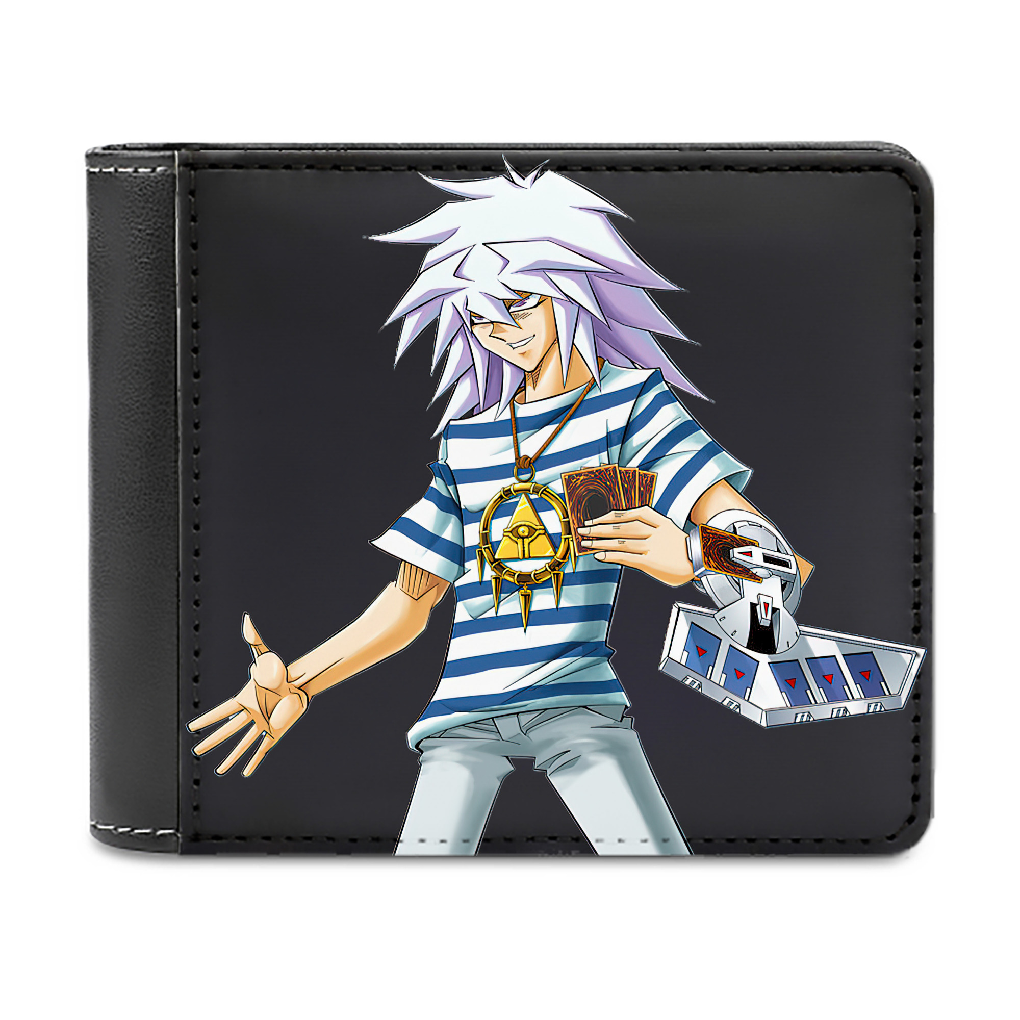 （画像用） 遊☆戯☆王 Yu-Gi-Oh! 二つ折り革財布