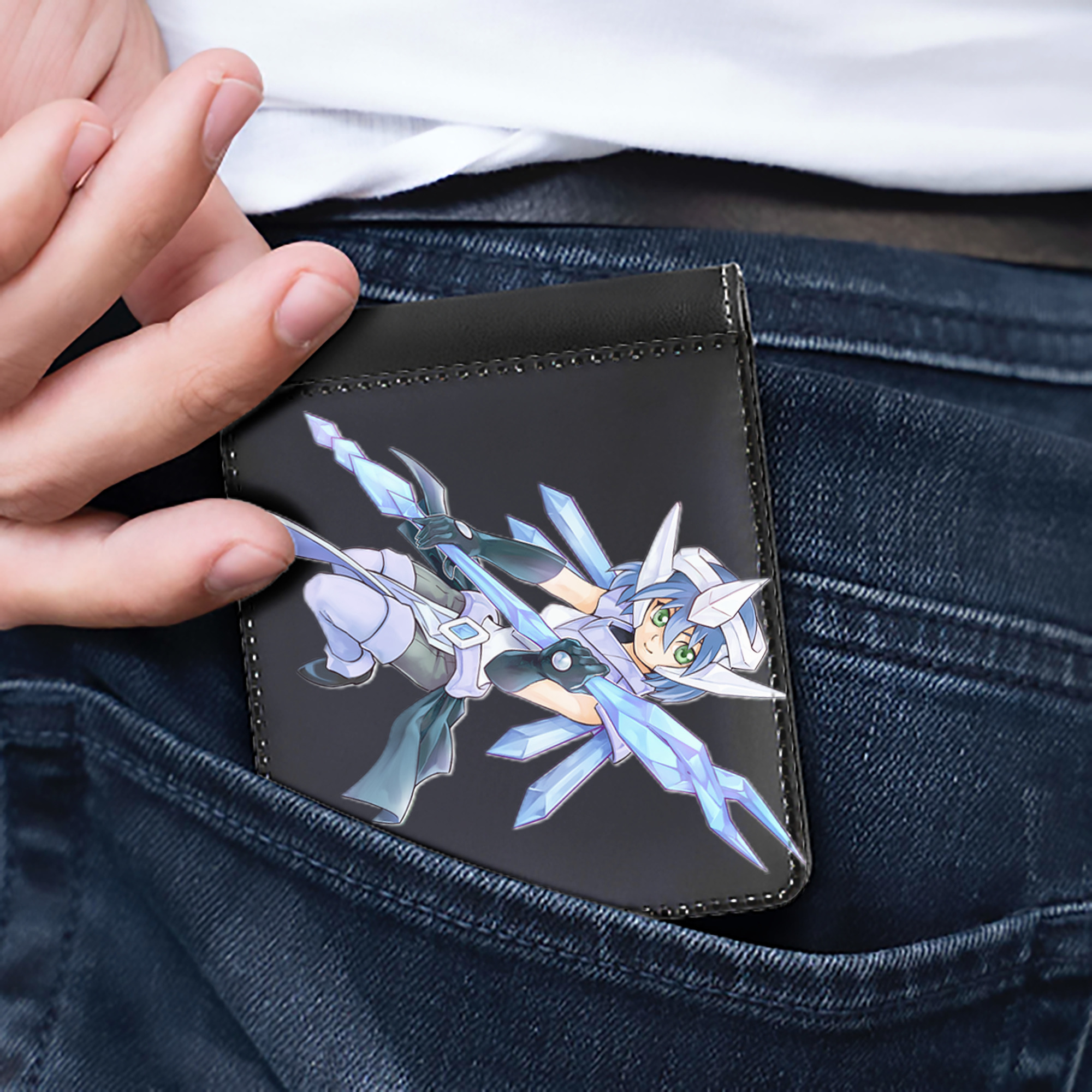（画像用） 遊☆戯☆王 Yu-Gi-Oh! 二つ折り革財布