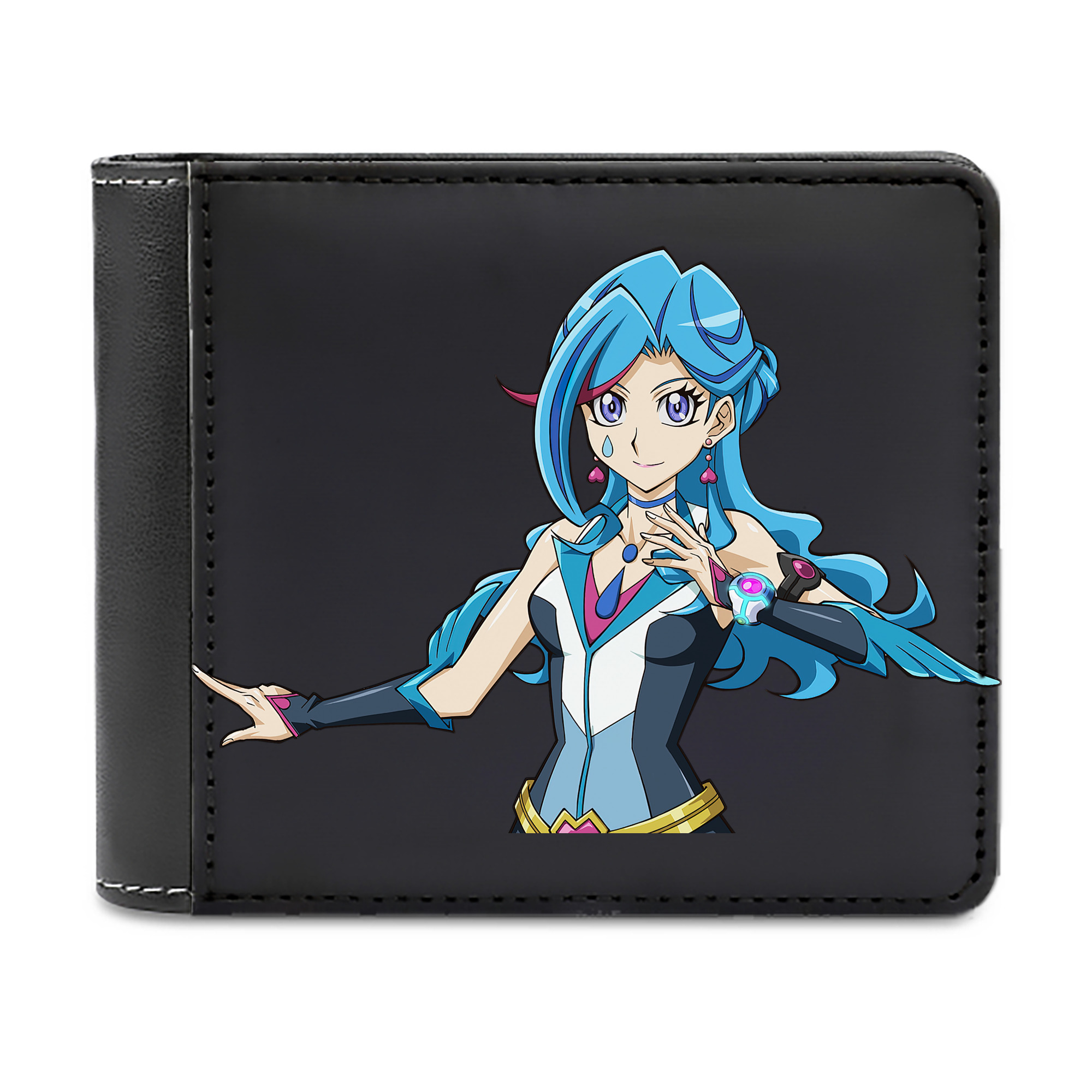 （画像用） 遊☆戯☆王 Yu-Gi-Oh! 二つ折り革財布