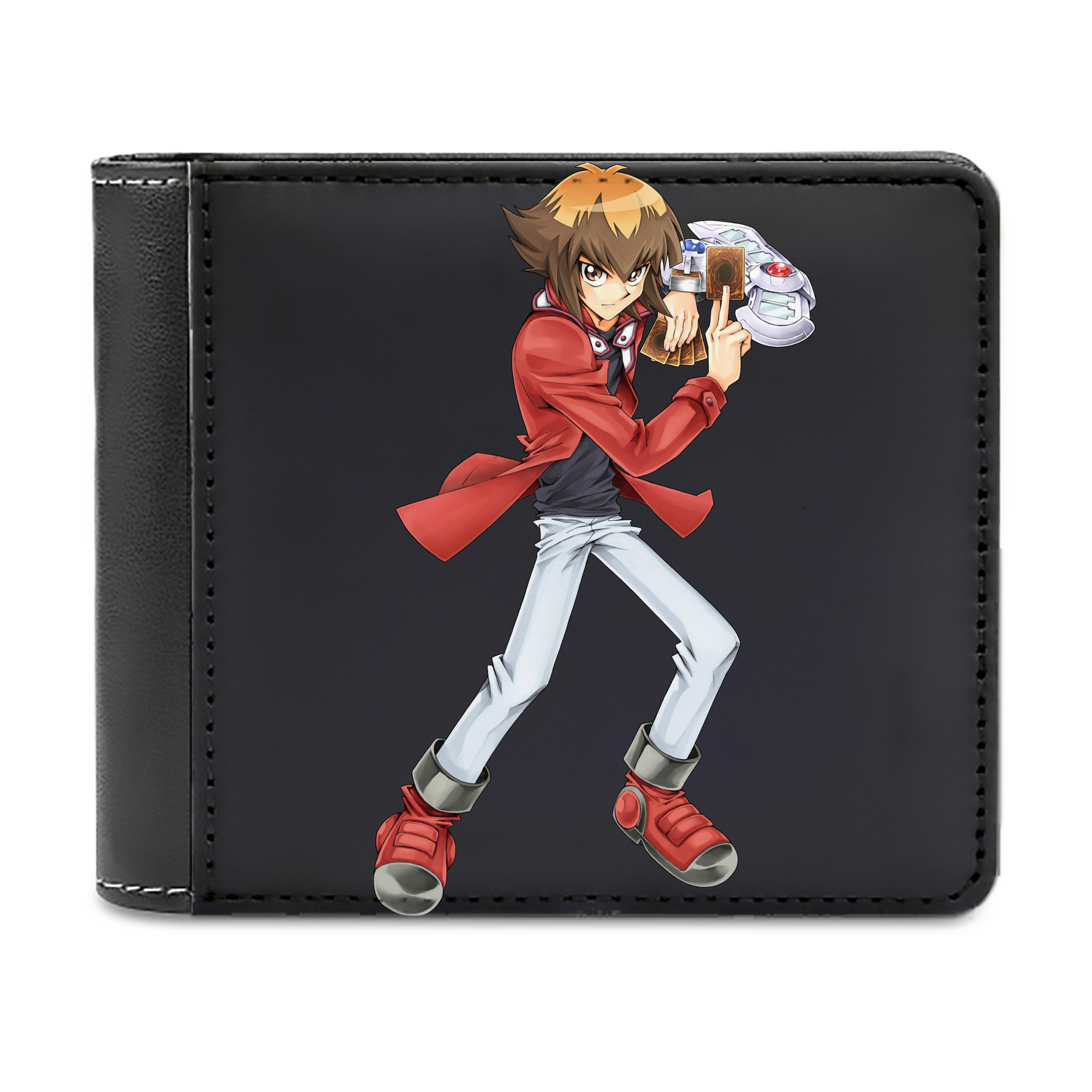 （画像用） 遊☆戯☆王 Yu-Gi-Oh! 二つ折り革財布