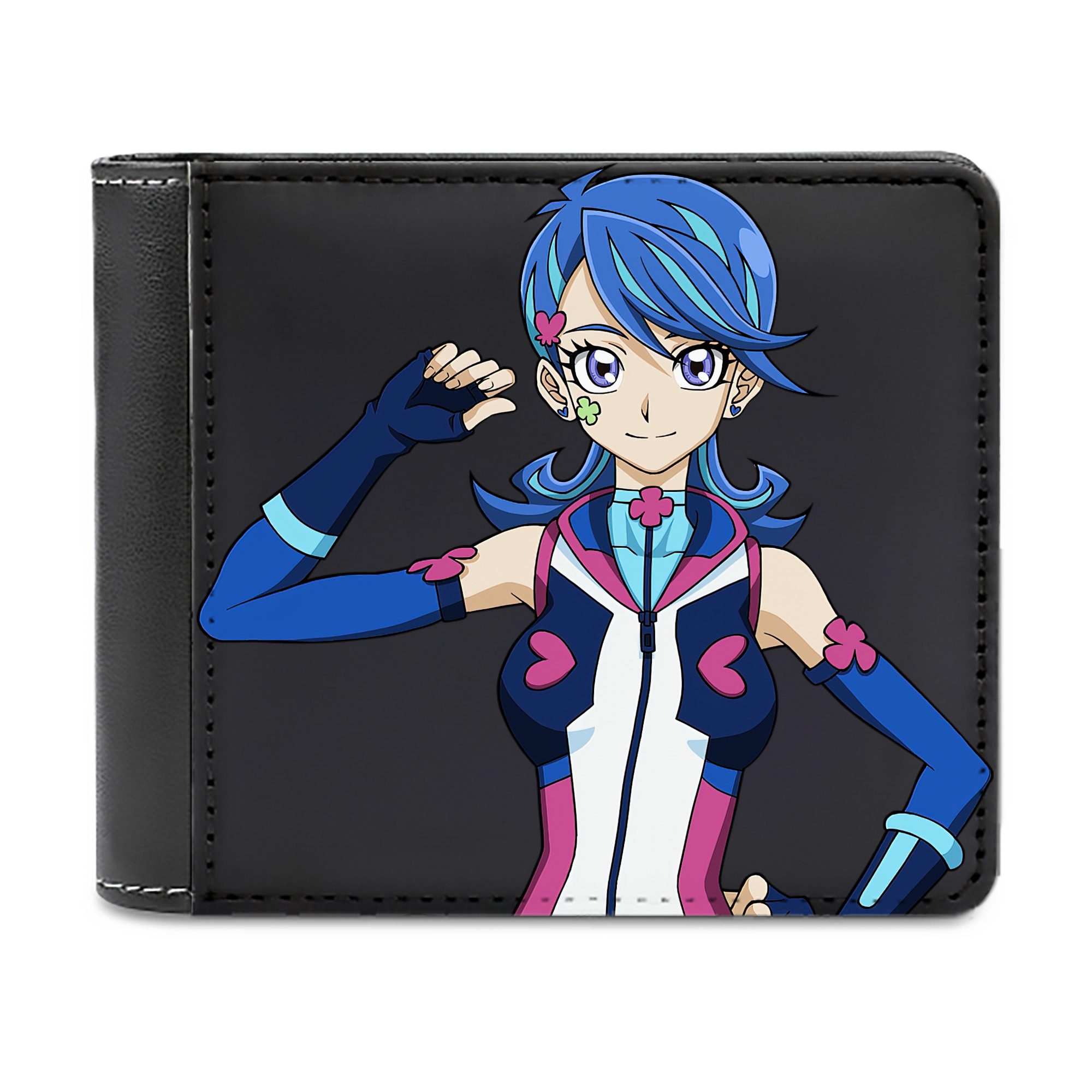 （画像用） 遊☆戯☆王 Yu-Gi-Oh! 二つ折り革財布