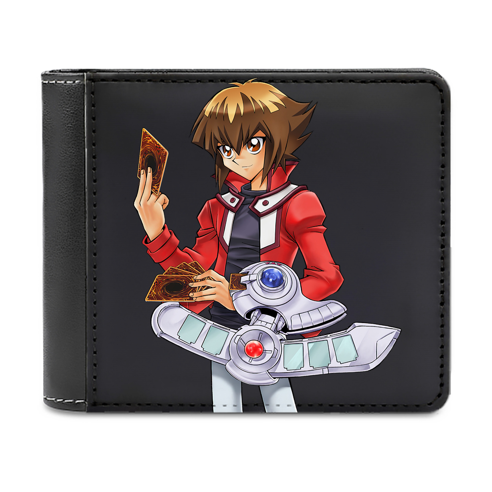 （画像用） 遊☆戯☆王 Yu-Gi-Oh! 二つ折り革財布