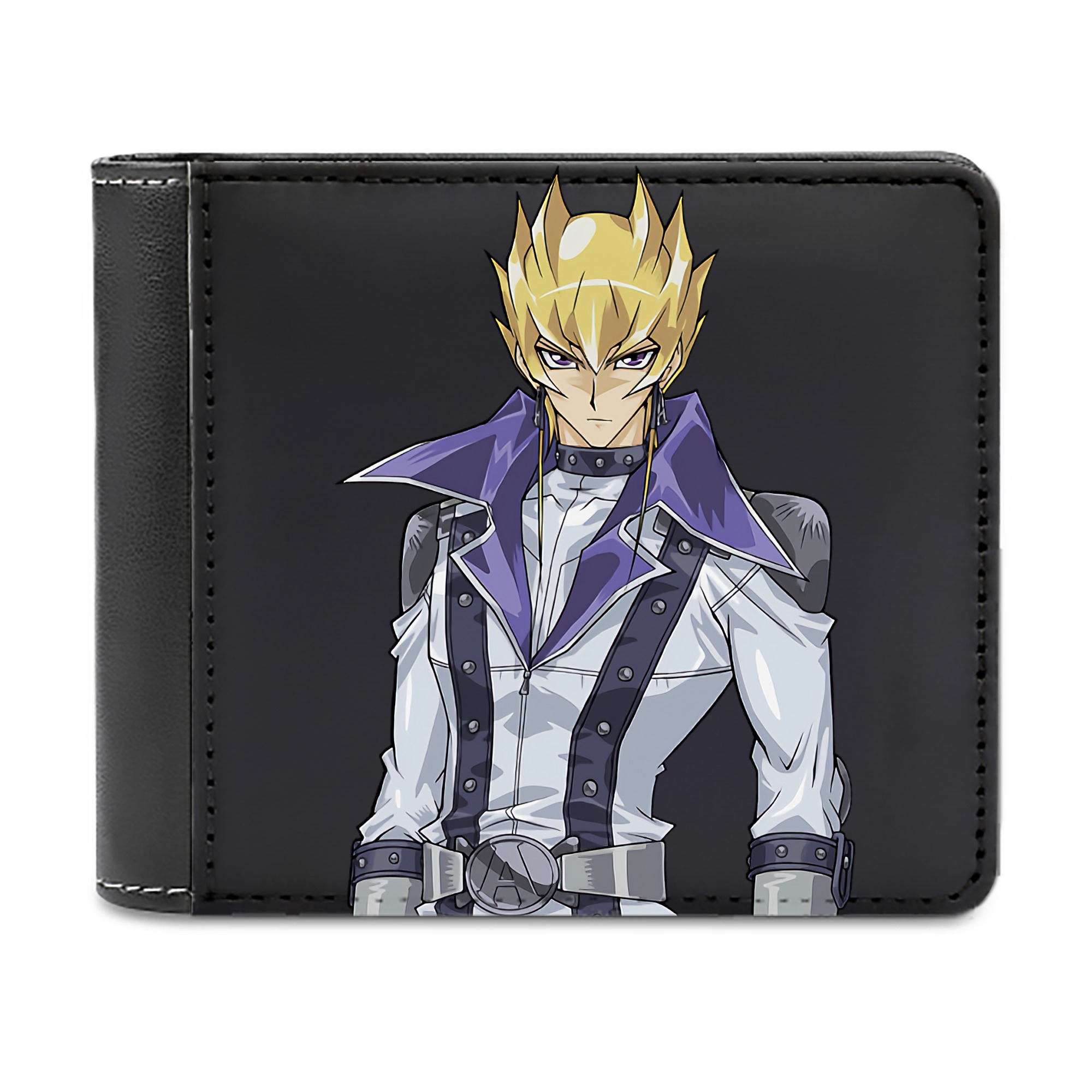 （画像用） 遊☆戯☆王 Yu-Gi-Oh! 二つ折り革財布