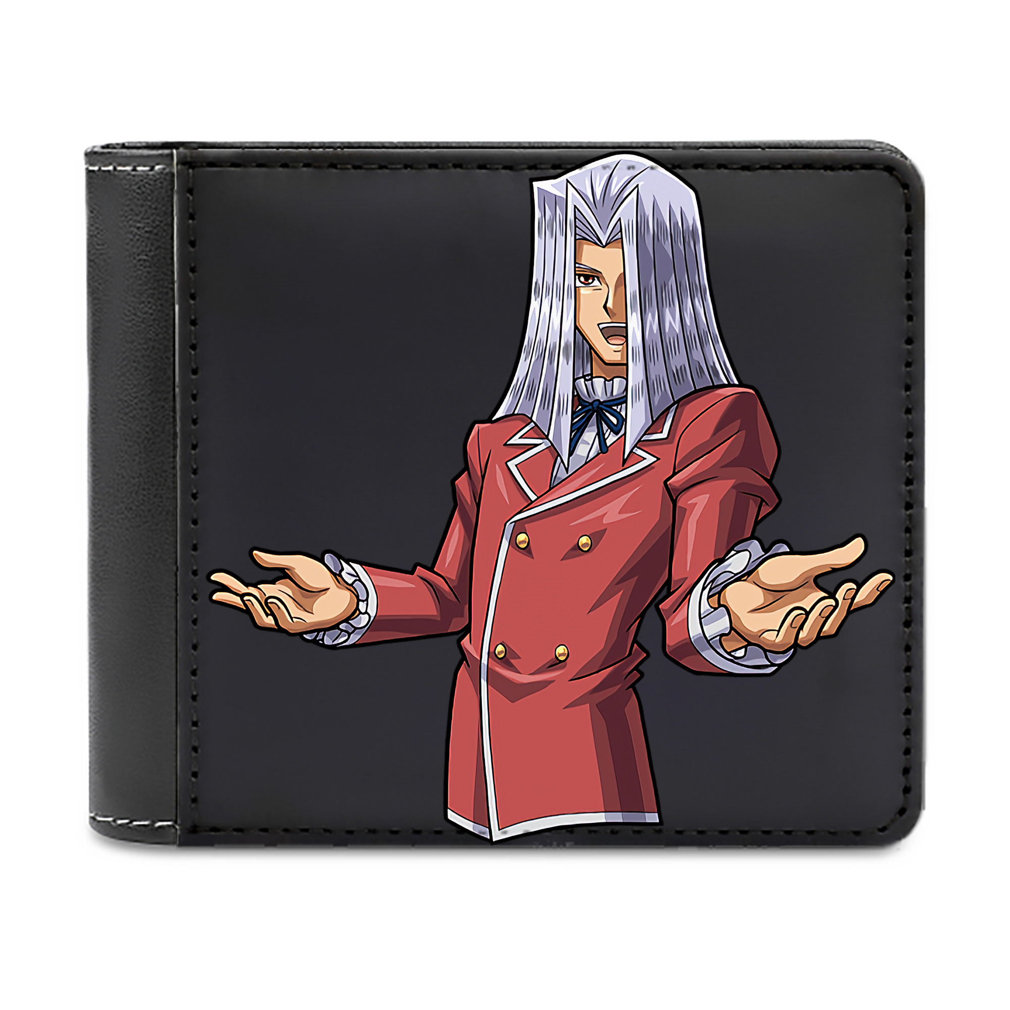 （画像用） 遊☆戯☆王 Yu-Gi-Oh! 二つ折り革財布