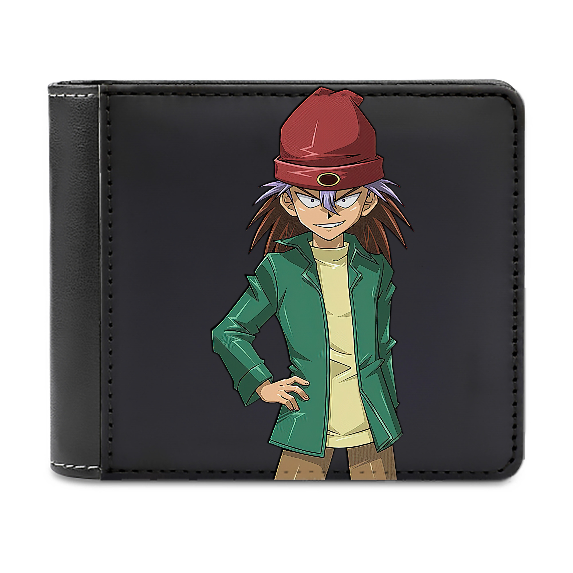 （画像用） 遊☆戯☆王 Yu-Gi-Oh! 二つ折り革財布