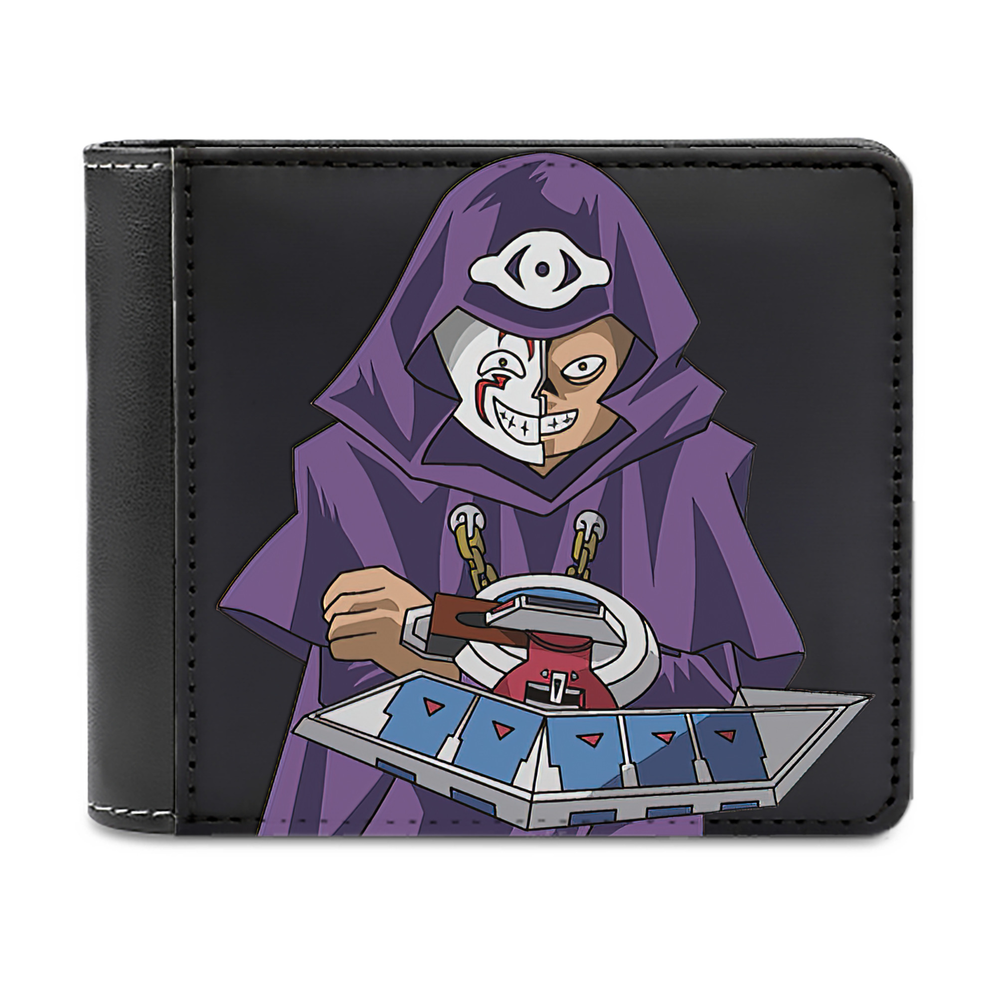 （画像用） 遊☆戯☆王 Yu-Gi-Oh! 二つ折り革財布