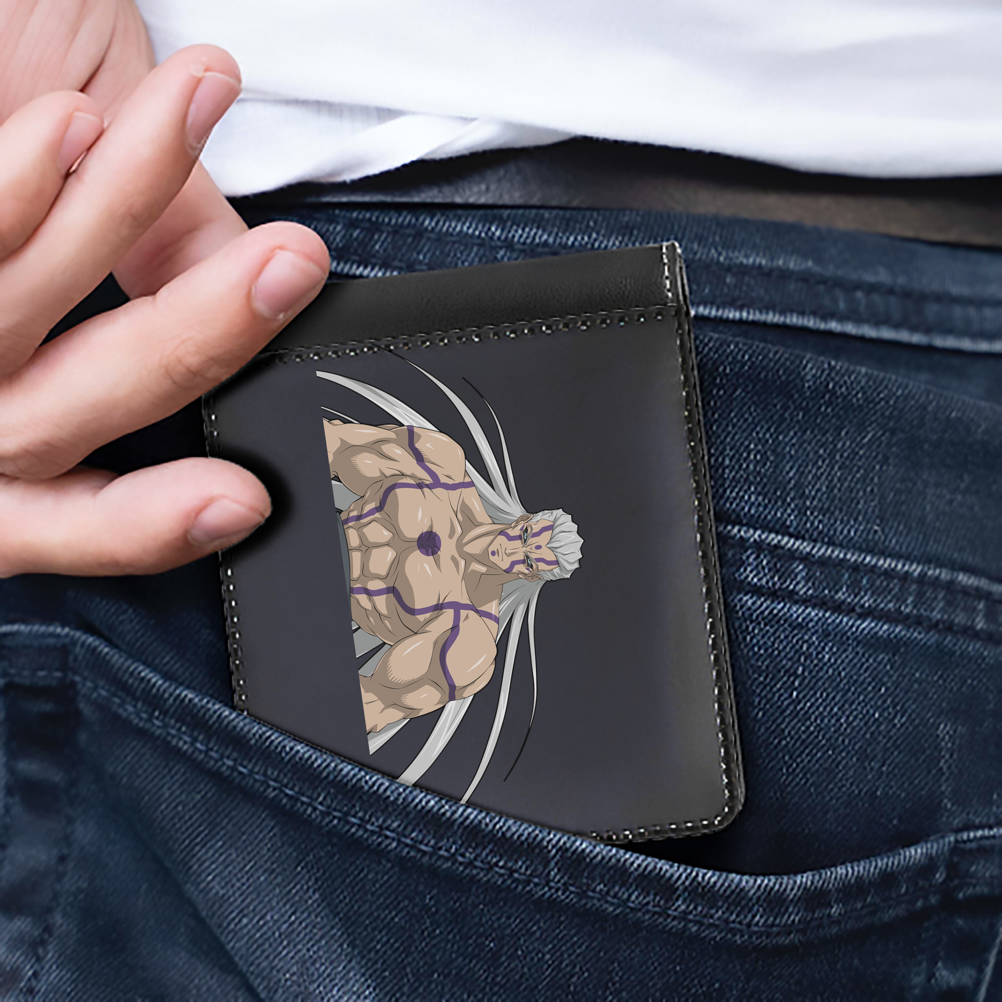 （画像用） 遊☆戯☆王 Yu-Gi-Oh! 二つ折り革財布
