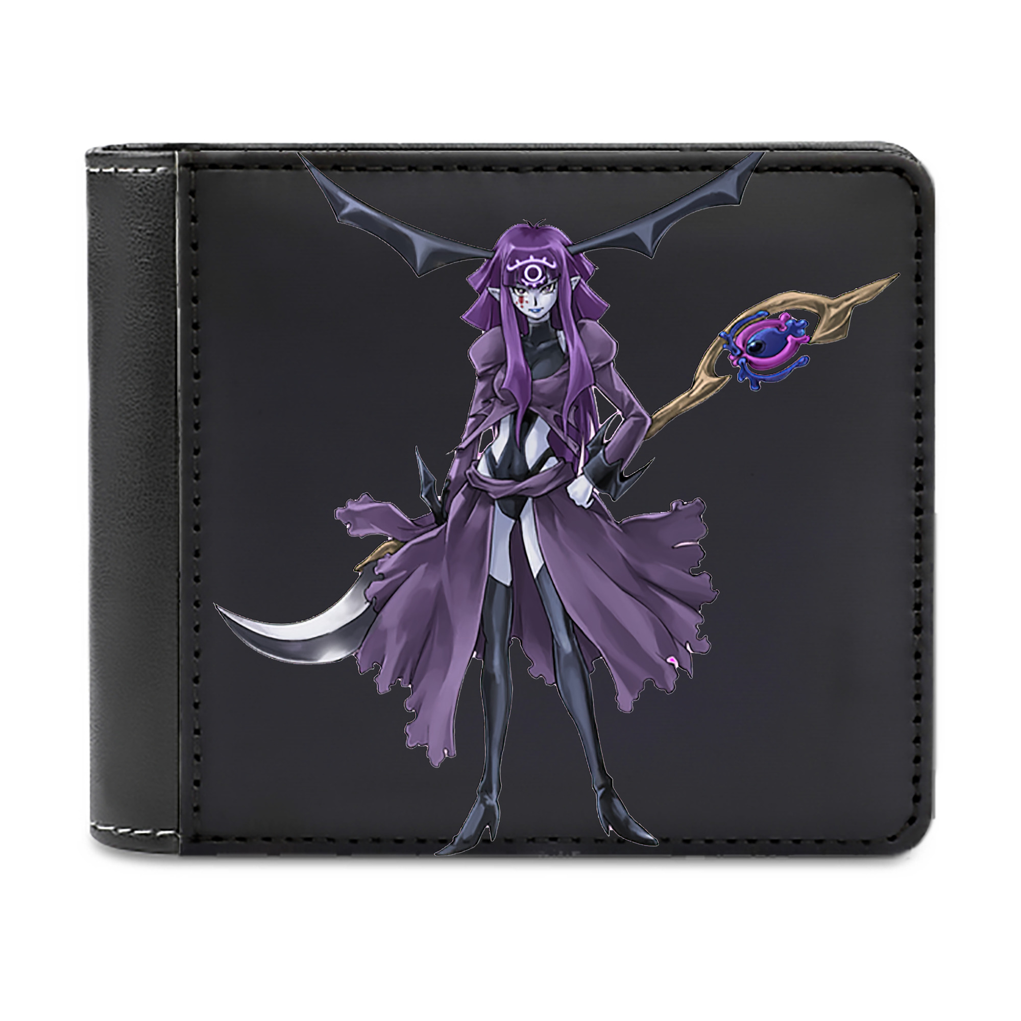 （画像用） 遊☆戯☆王 Yu-Gi-Oh! 二つ折り革財布