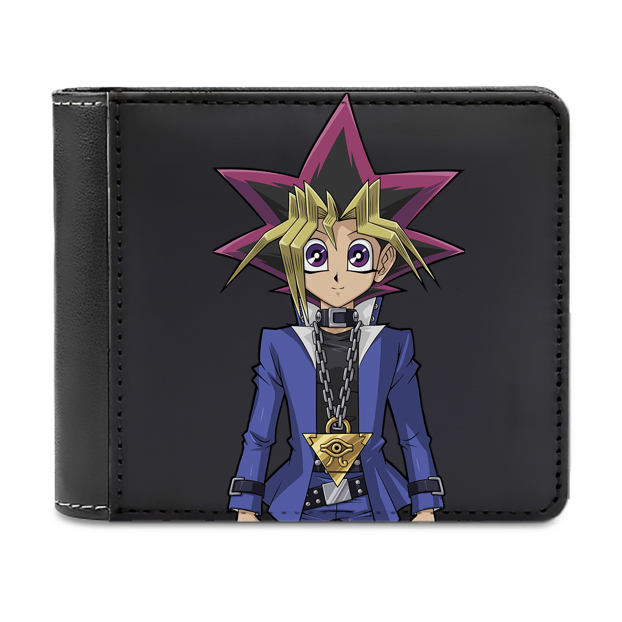 （画像用） 遊☆戯☆王 Yu-Gi-Oh! 二つ折り革財布