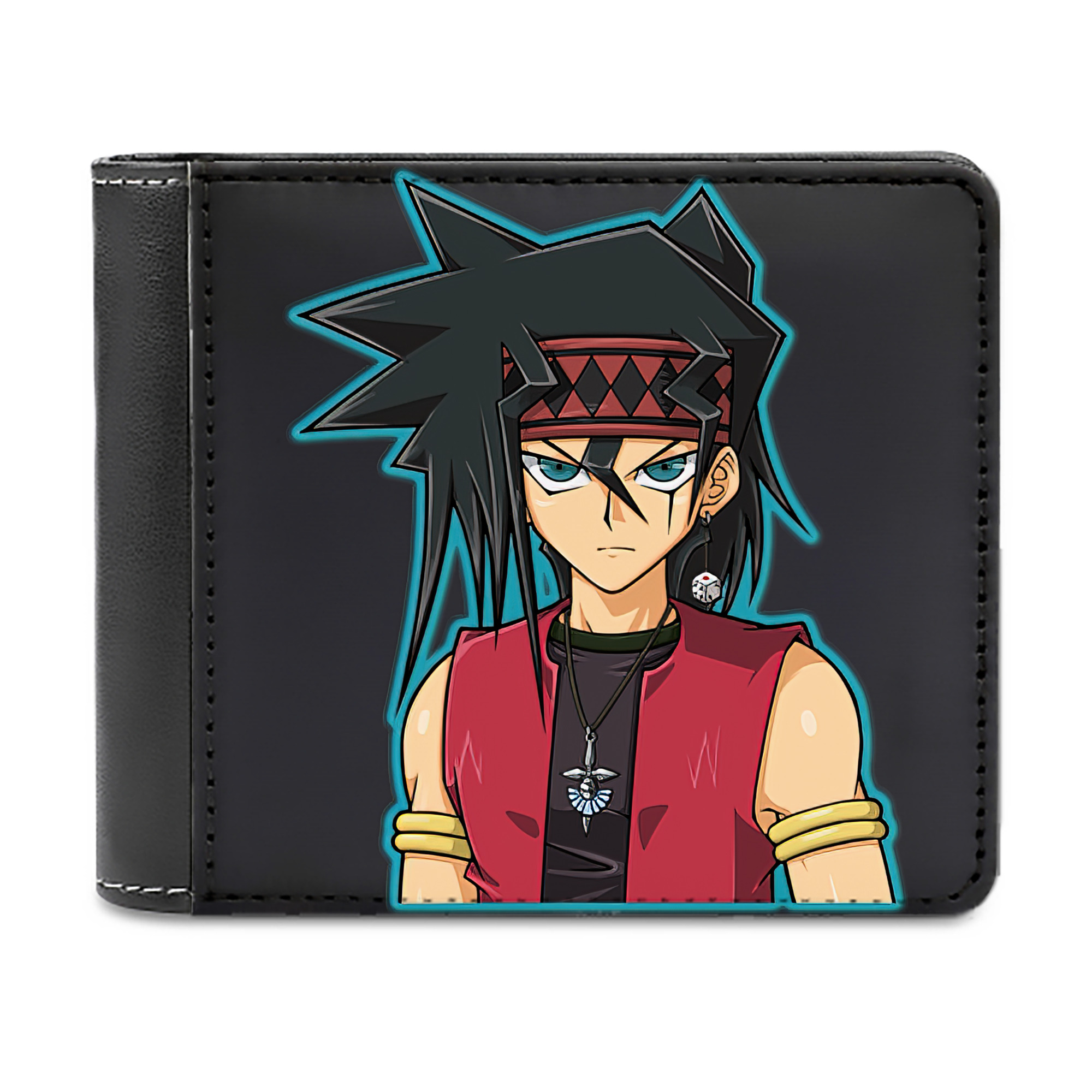 （画像用） 遊☆戯☆王 Yu-Gi-Oh! 二つ折り革財布