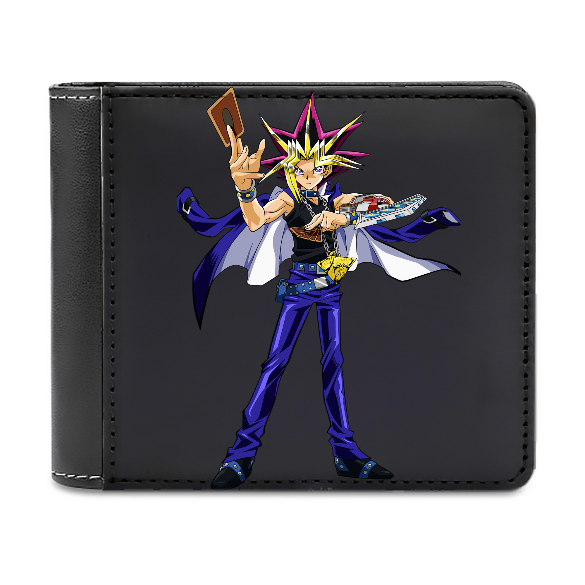 （画像用） 遊☆戯☆王 Yu-Gi-Oh! 二つ折り革財布