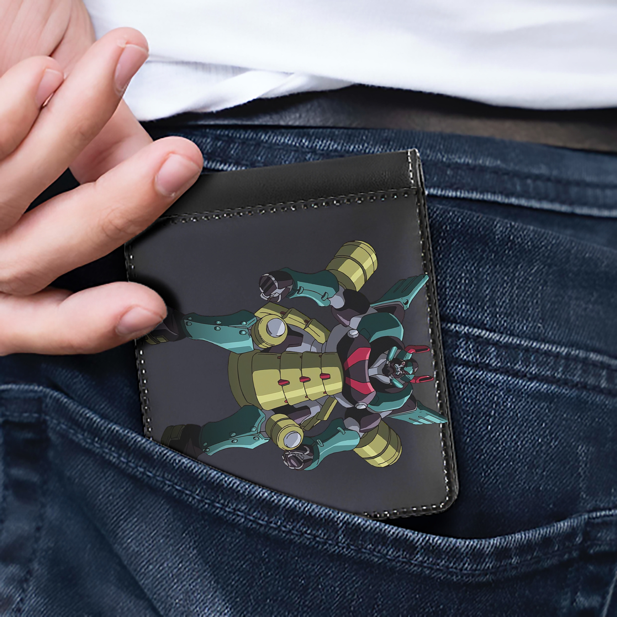（画像用） 遊☆戯☆王 Yu-Gi-Oh! 二つ折り革財布