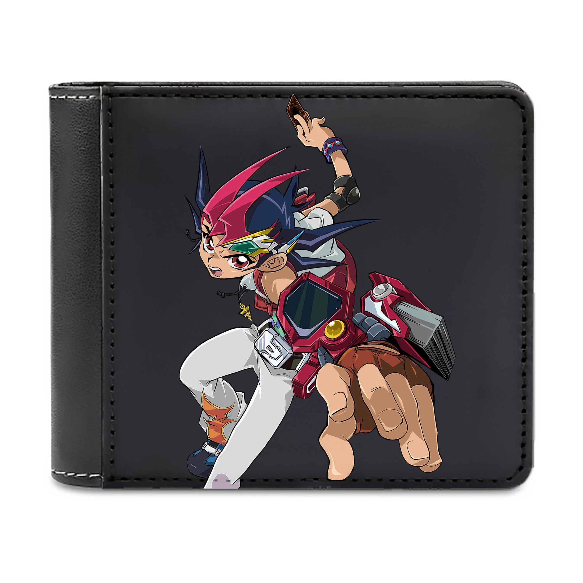 （画像用） 遊☆戯☆王 Yu-Gi-Oh! 二つ折り革財布