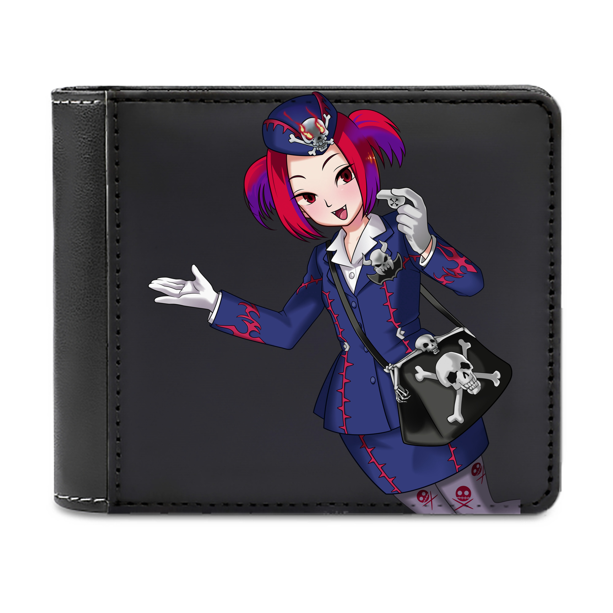 （画像用） 遊☆戯☆王 Yu-Gi-Oh! 二つ折り革財布