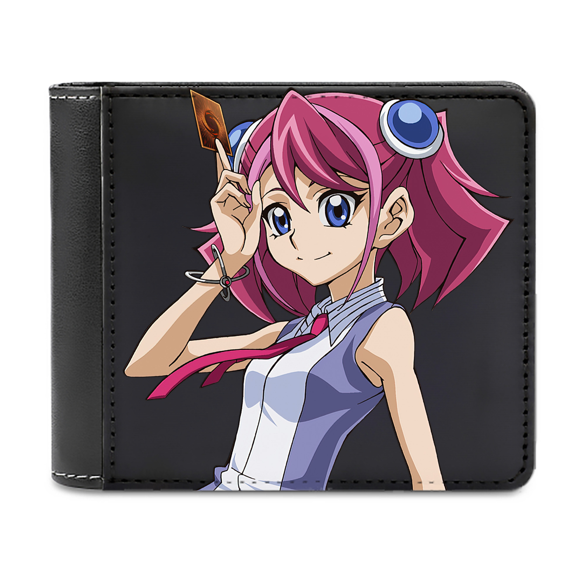 （画像用） 遊☆戯☆王 Yu-Gi-Oh! 二つ折り革財布