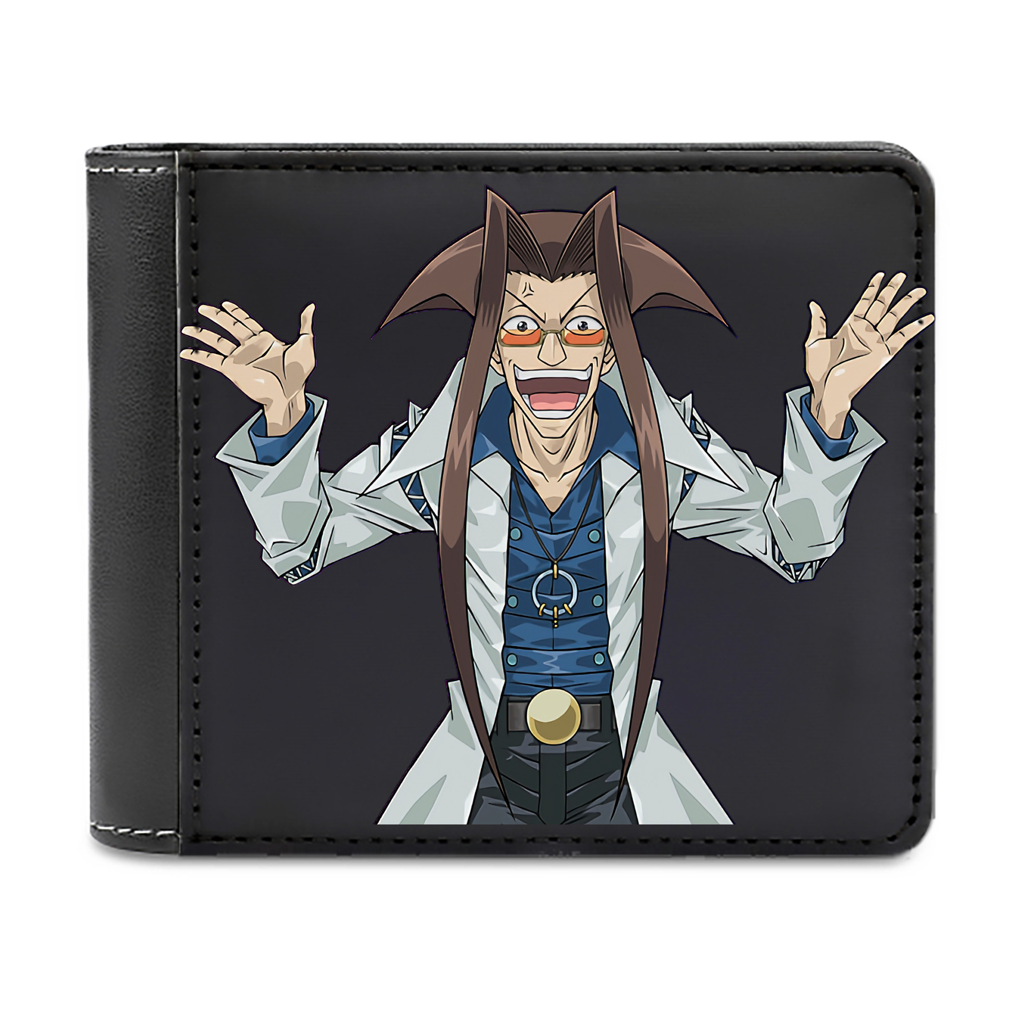 （画像用） 遊☆戯☆王 Yu-Gi-Oh! 二つ折り革財布