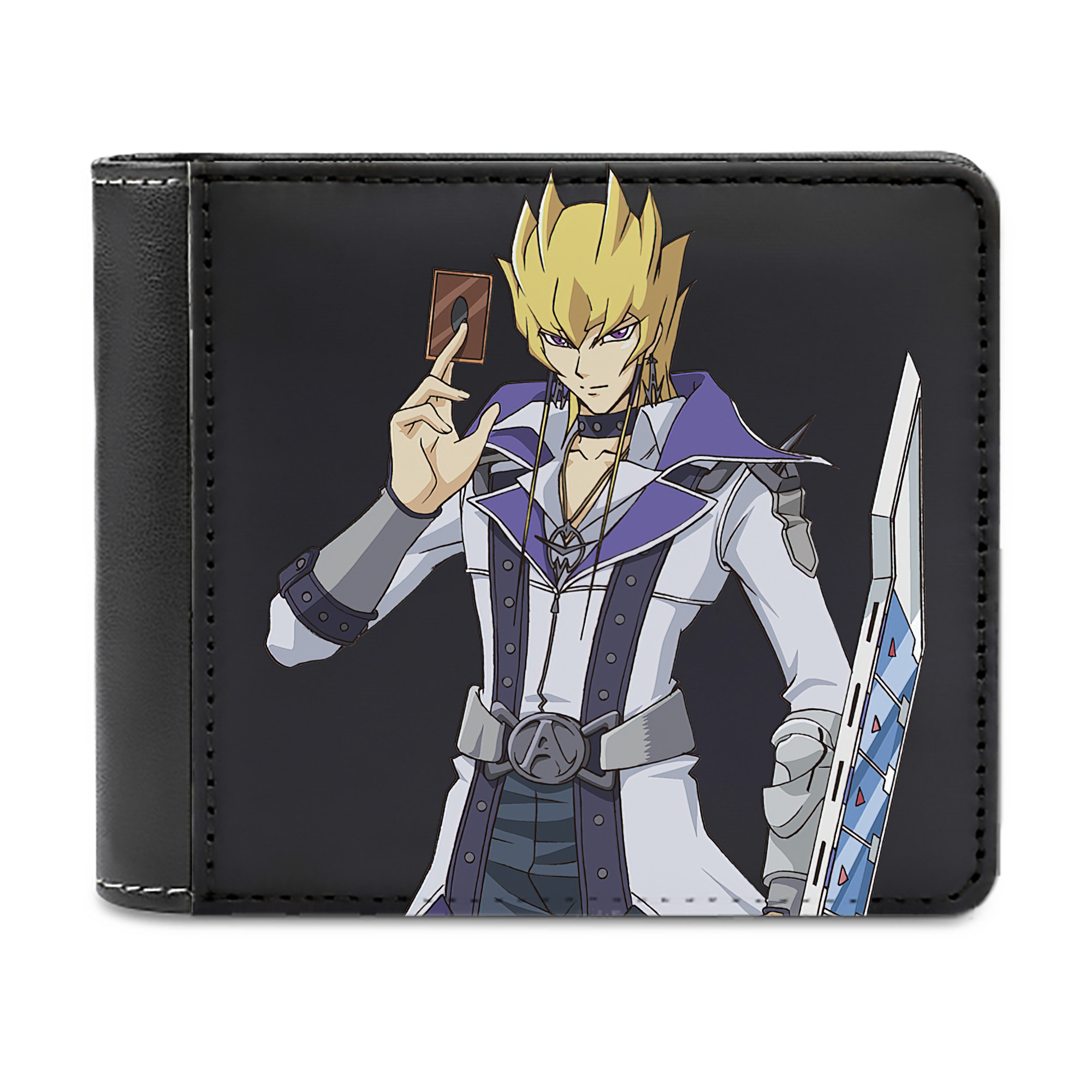（画像用） 遊☆戯☆王 Yu-Gi-Oh! 二つ折り革財布