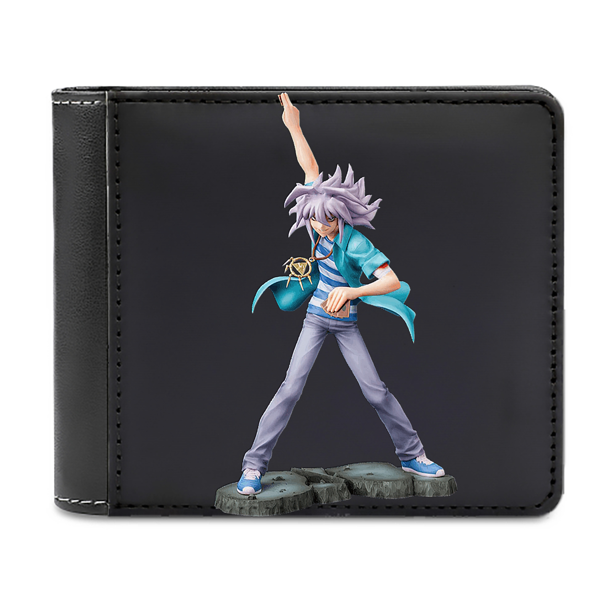 （画像用） 遊☆戯☆王 Yu-Gi-Oh! 二つ折り革財布