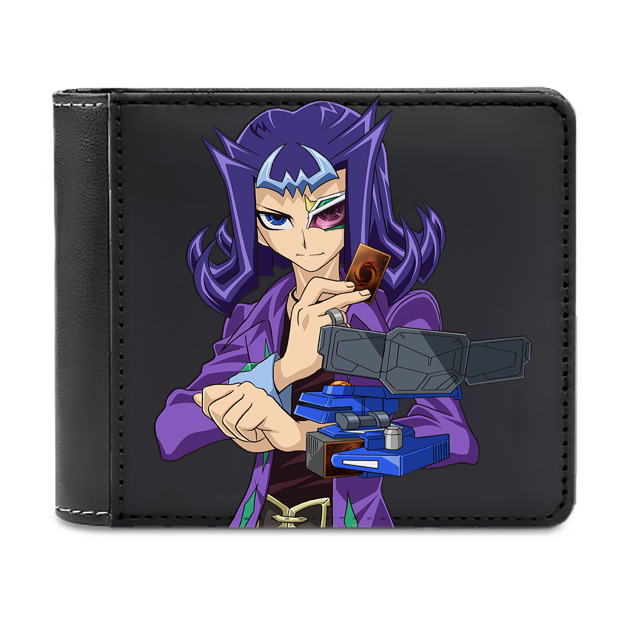 （画像用） 遊☆戯☆王 Yu-Gi-Oh! 二つ折り革財布