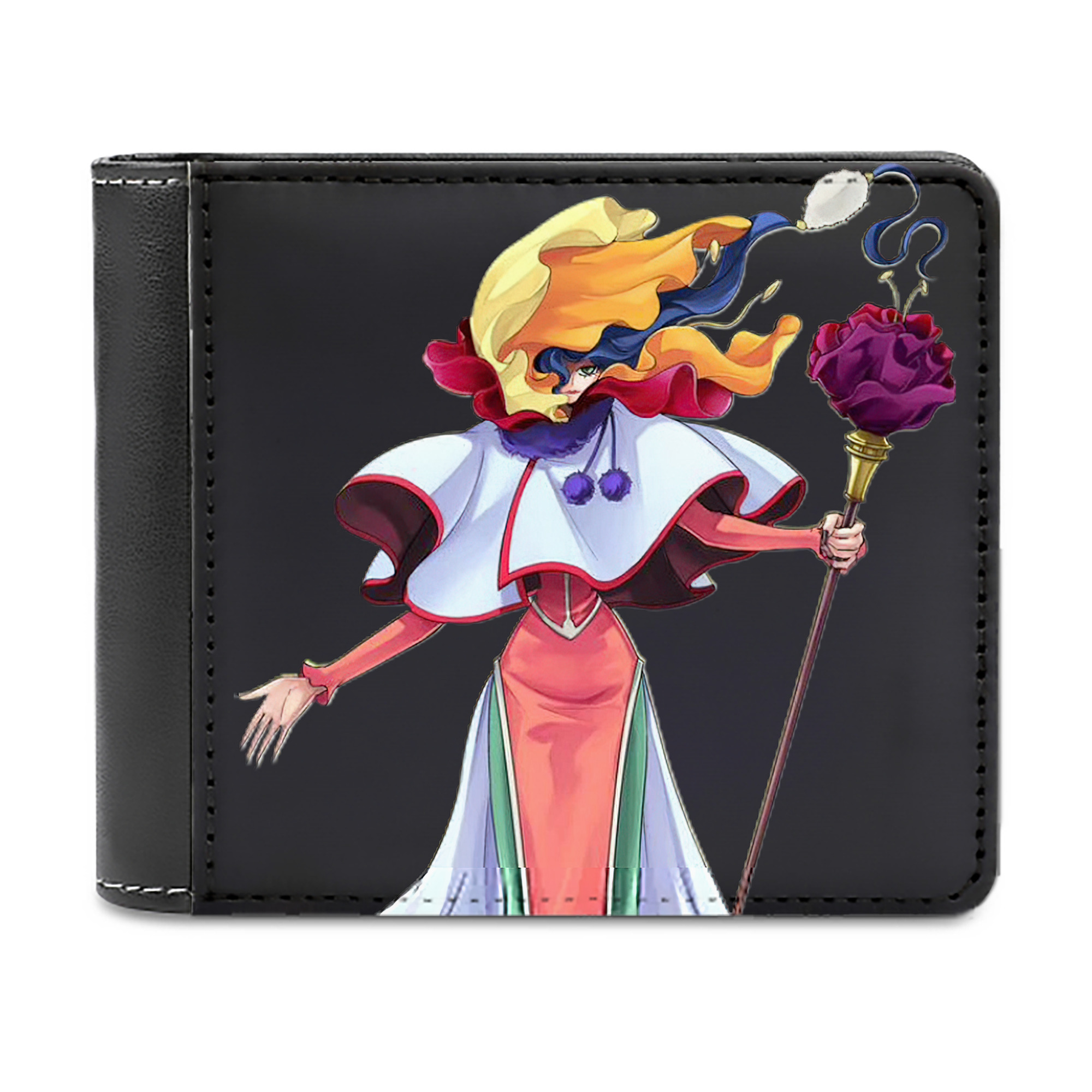 （画像用） 遊☆戯☆王 Yu-Gi-Oh! 二つ折り革財布