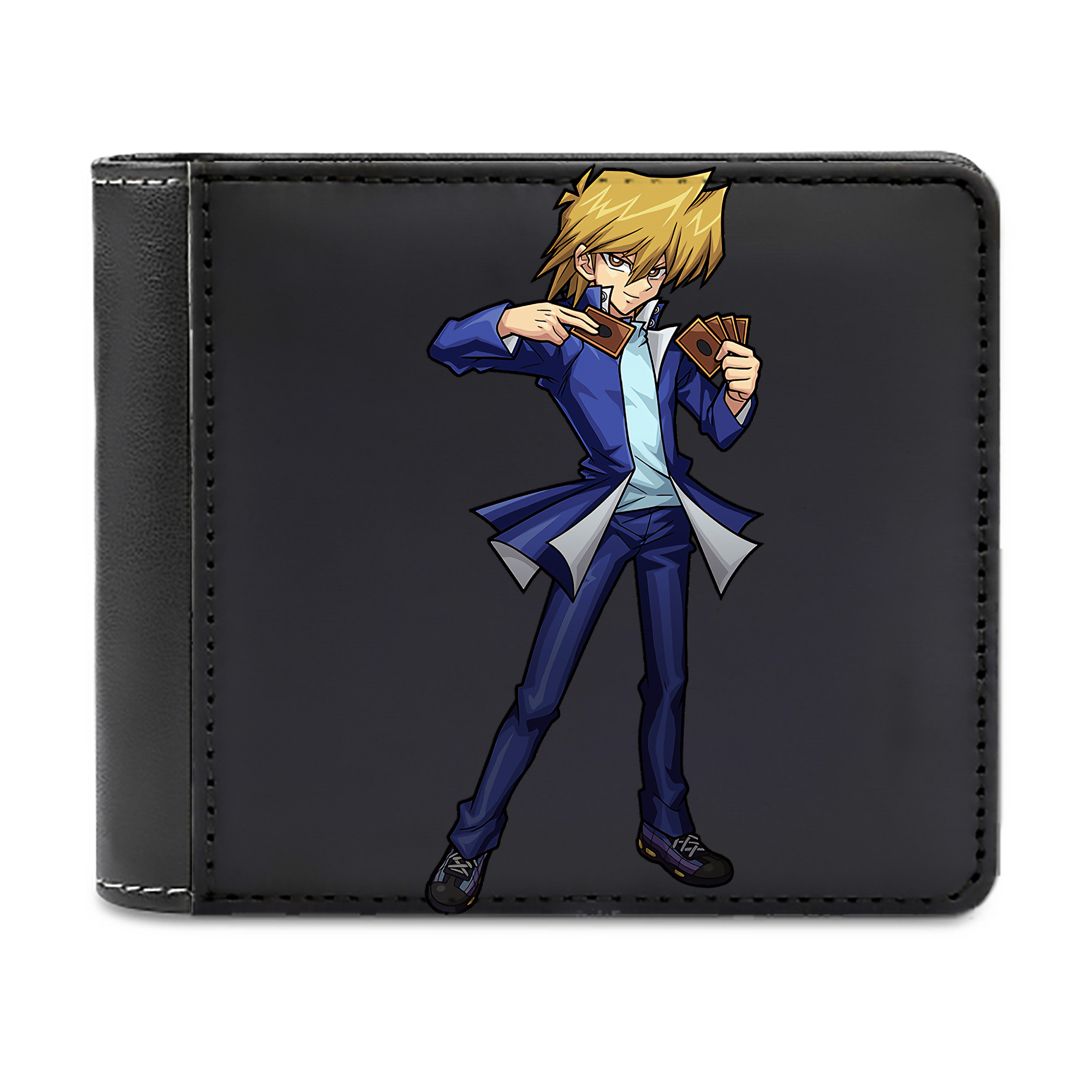 （画像用） 遊☆戯☆王 Yu-Gi-Oh! 二つ折り革財布