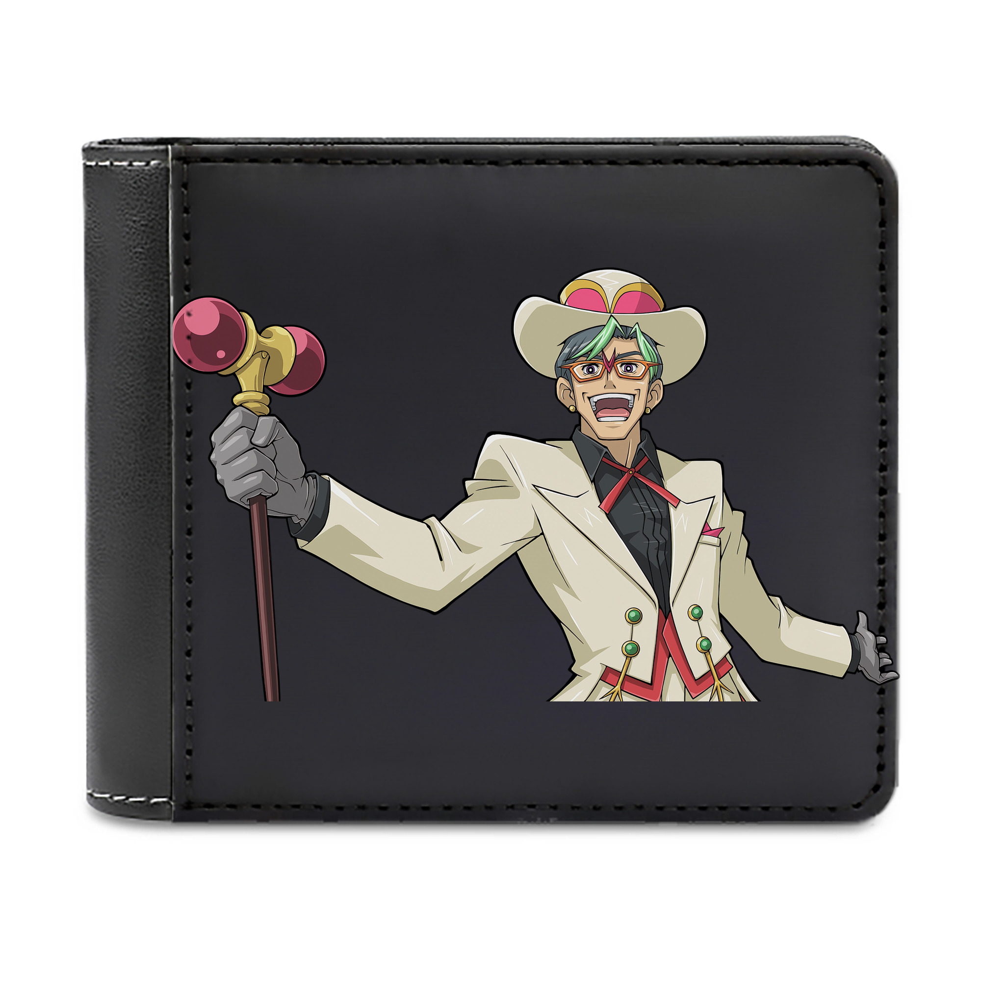 （画像用） 遊☆戯☆王 Yu-Gi-Oh! 二つ折り革財布