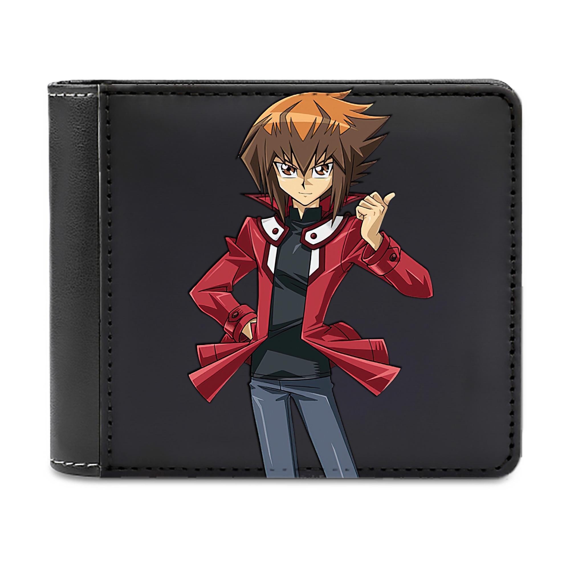 （画像用） 遊☆戯☆王 Yu-Gi-Oh! 二つ折り革財布