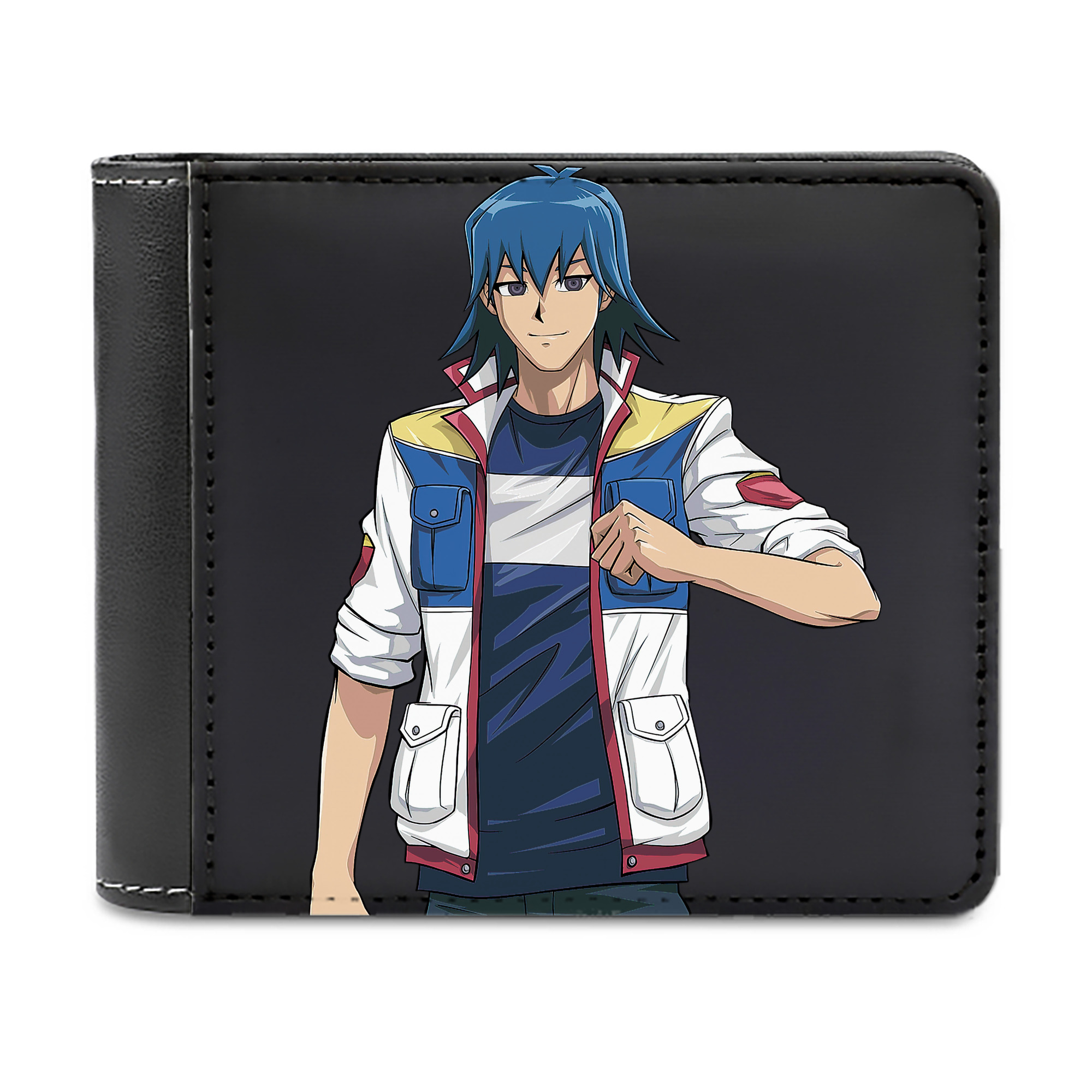 （画像用） 遊☆戯☆王 Yu-Gi-Oh! 二つ折り革財布