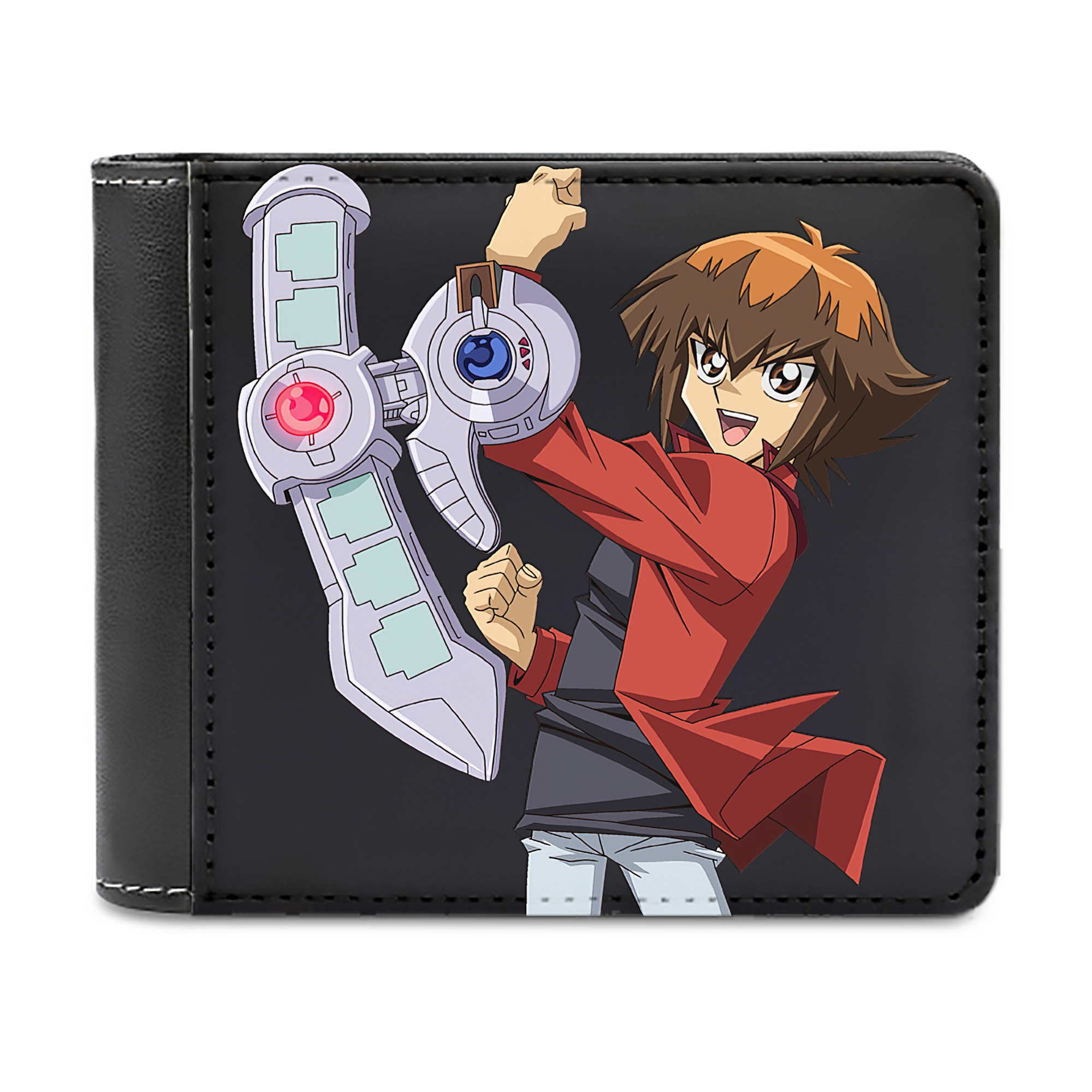 （画像用） 遊☆戯☆王 Yu-Gi-Oh! 二つ折り革財布