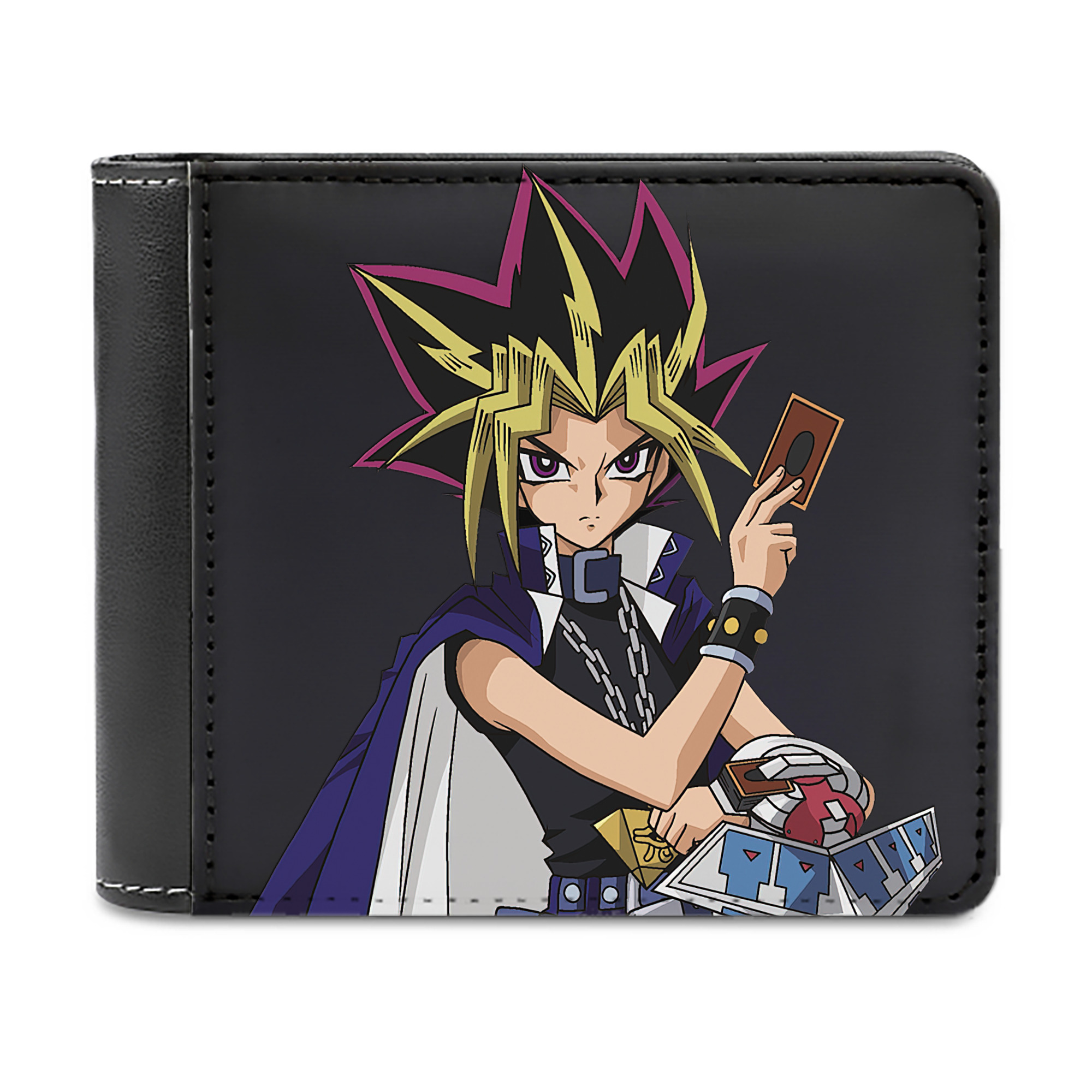 （画像用） 遊☆戯☆王 Yu-Gi-Oh! 二つ折り革財布