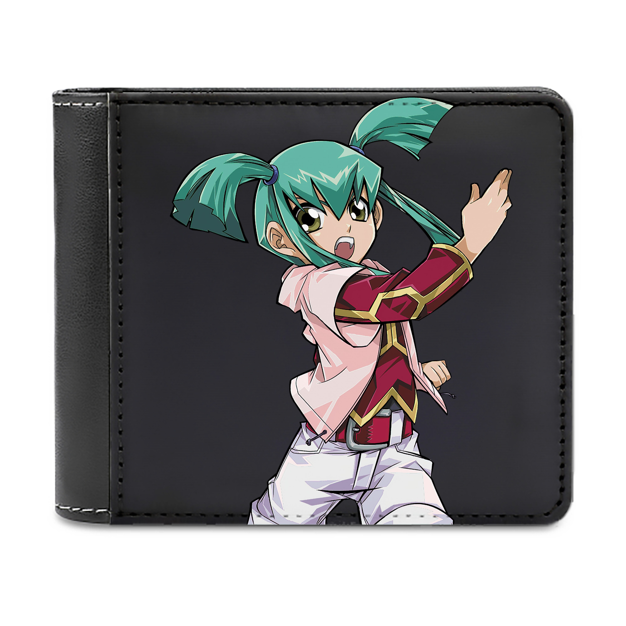 （画像用） 遊☆戯☆王 Yu-Gi-Oh! 二つ折り革財布
