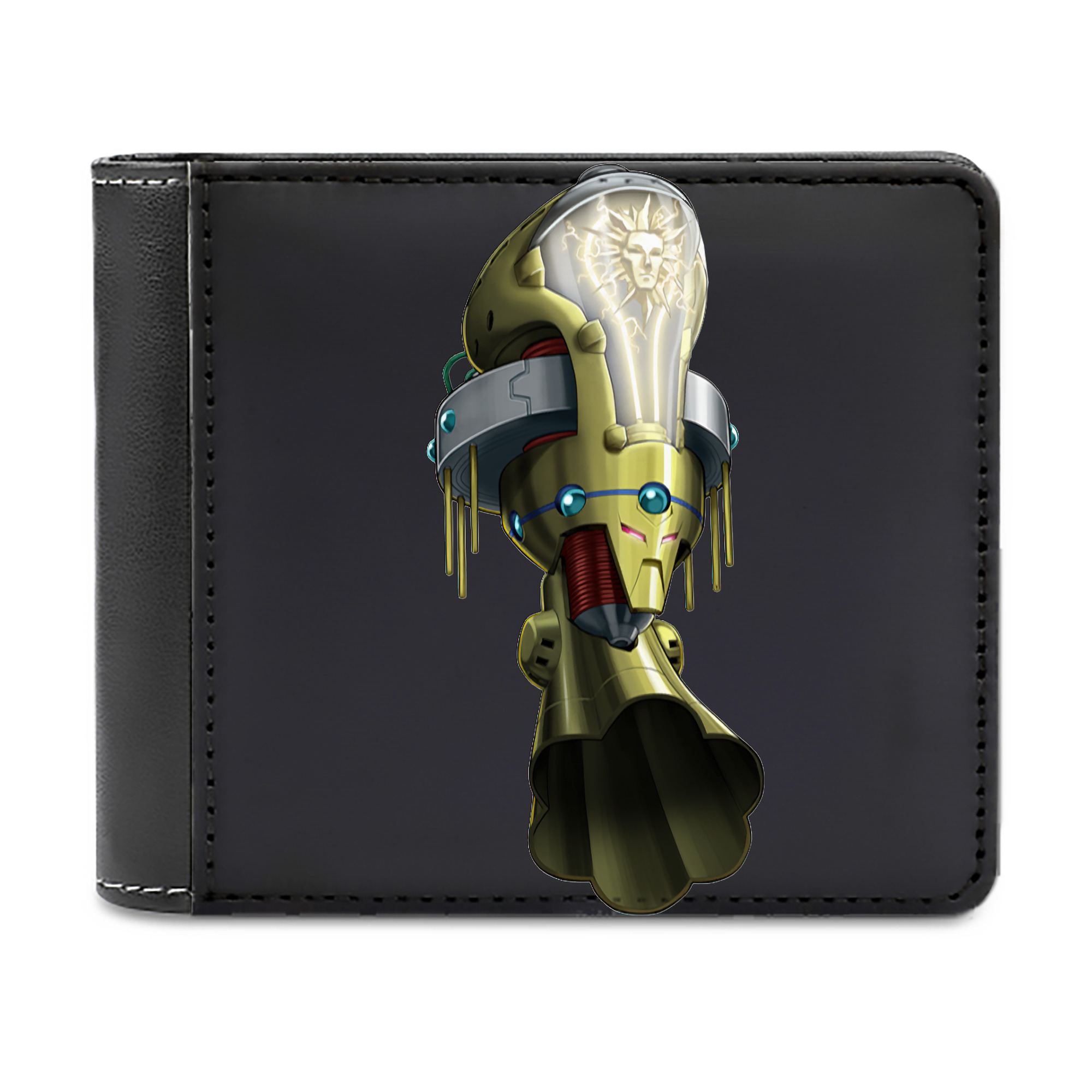 （画像用） 遊☆戯☆王 Yu-Gi-Oh! 二つ折り革財布