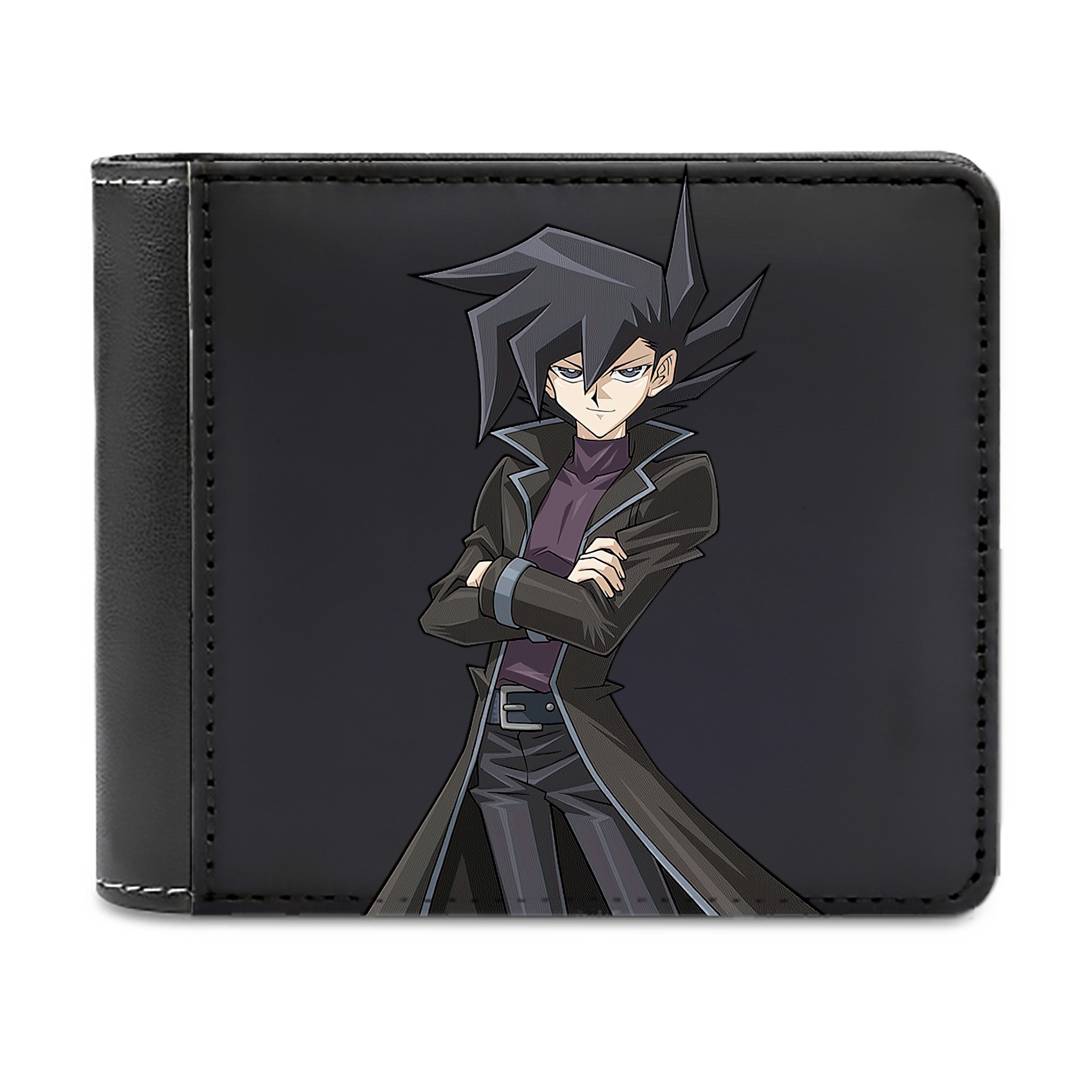 （画像用） 遊☆戯☆王 Yu-Gi-Oh! 二つ折り革財布