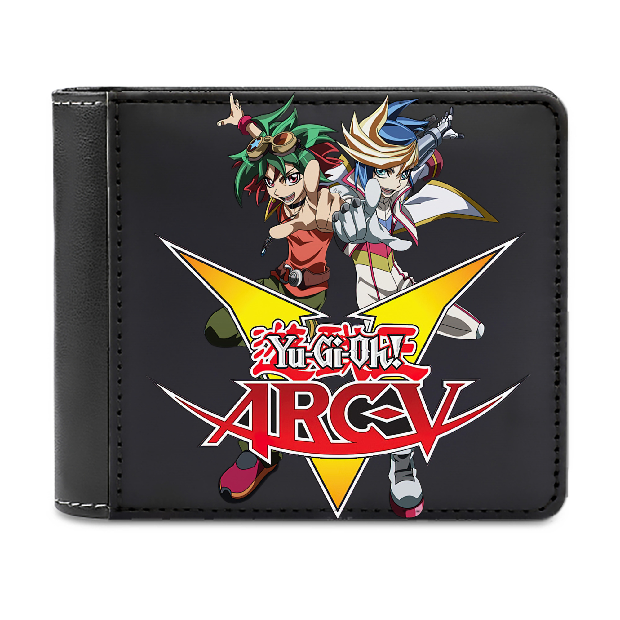 （画像用） 遊☆戯☆王 Yu-Gi-Oh! 二つ折り革財布