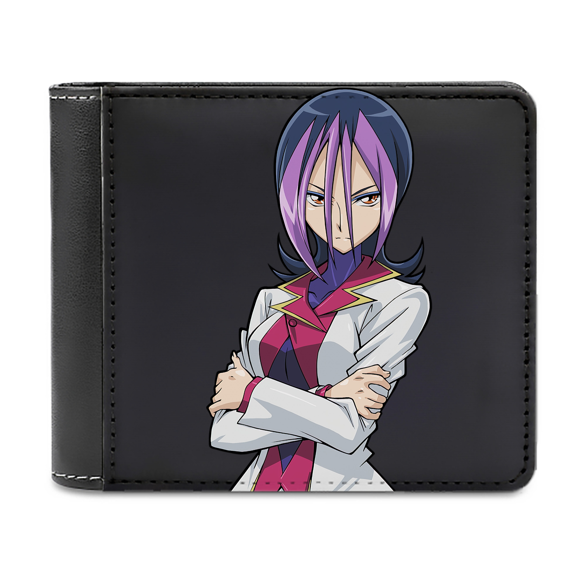 （画像用） 遊☆戯☆王 Yu-Gi-Oh! 二つ折り革財布