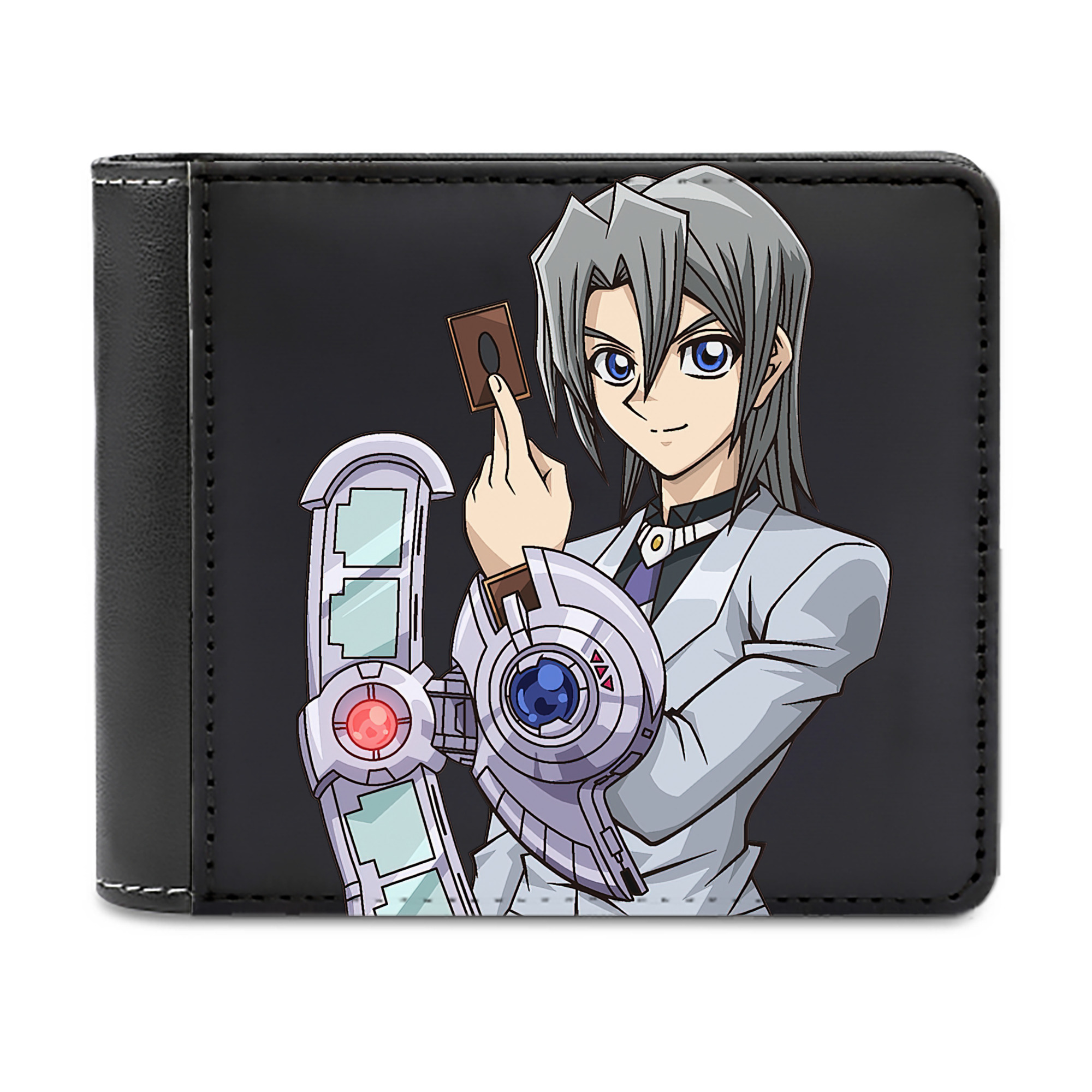 （画像用） 遊☆戯☆王 Yu-Gi-Oh! 二つ折り革財布