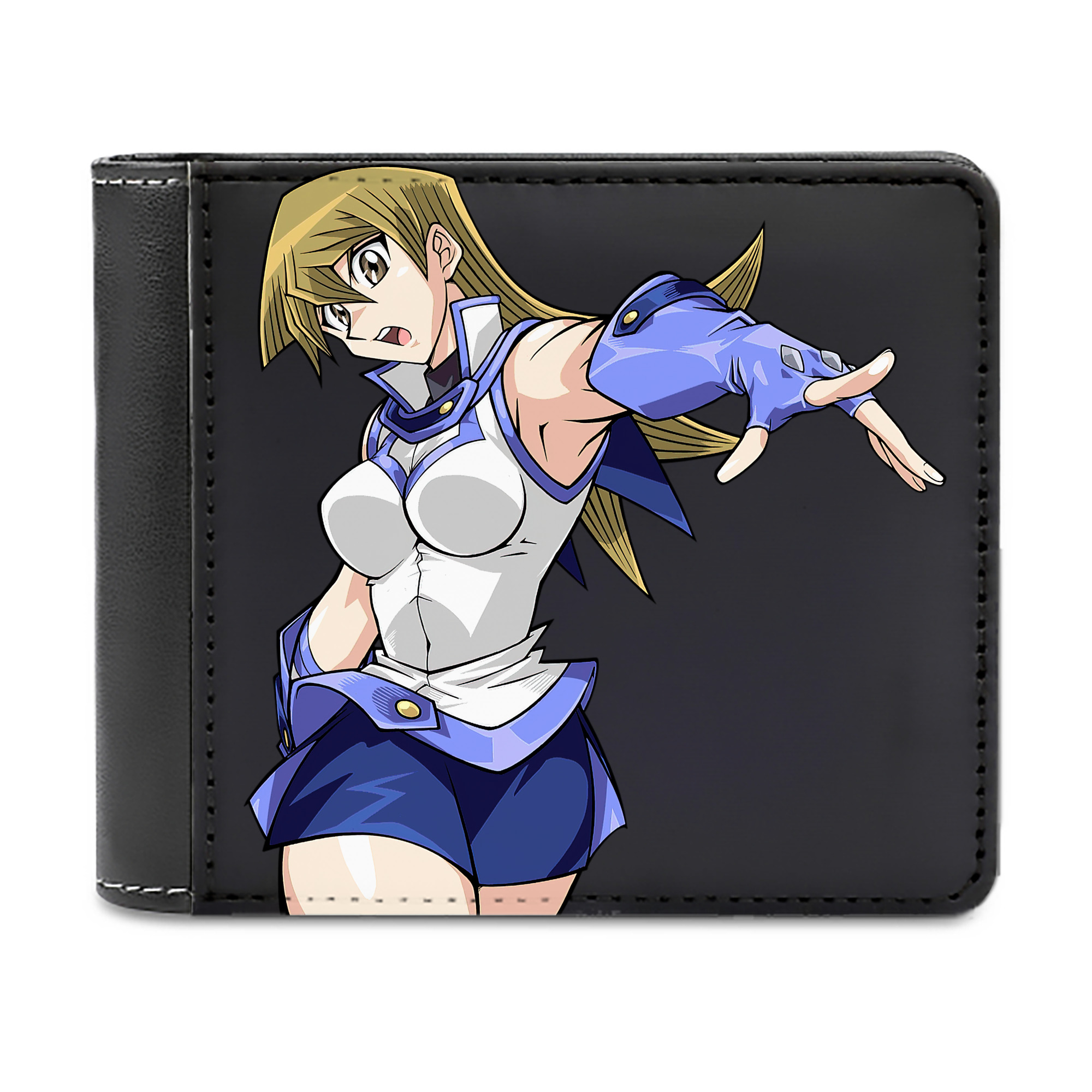 （画像用） 遊☆戯☆王 Yu-Gi-Oh! 二つ折り革財布