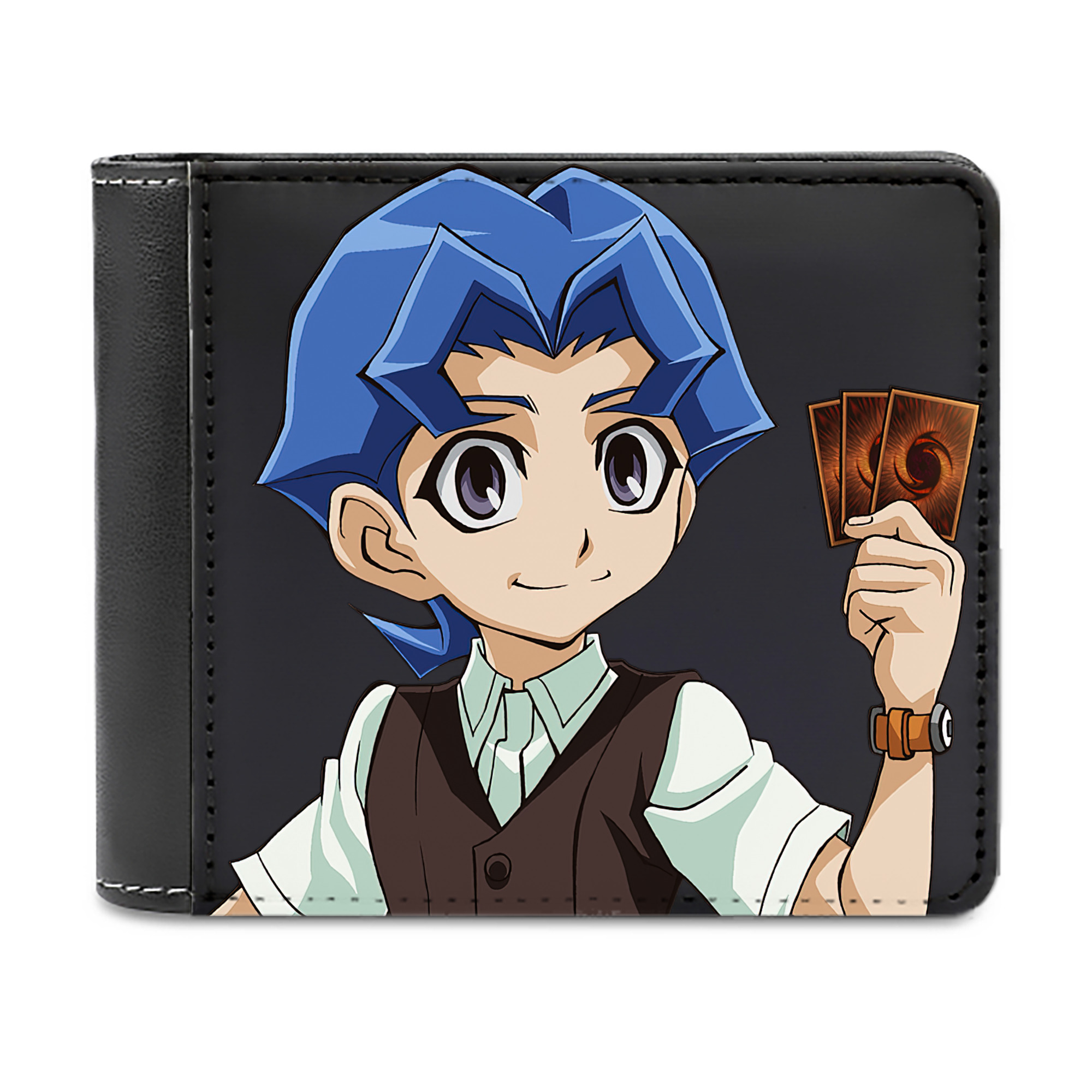 （画像用） 遊☆戯☆王 Yu-Gi-Oh! 二つ折り革財布
