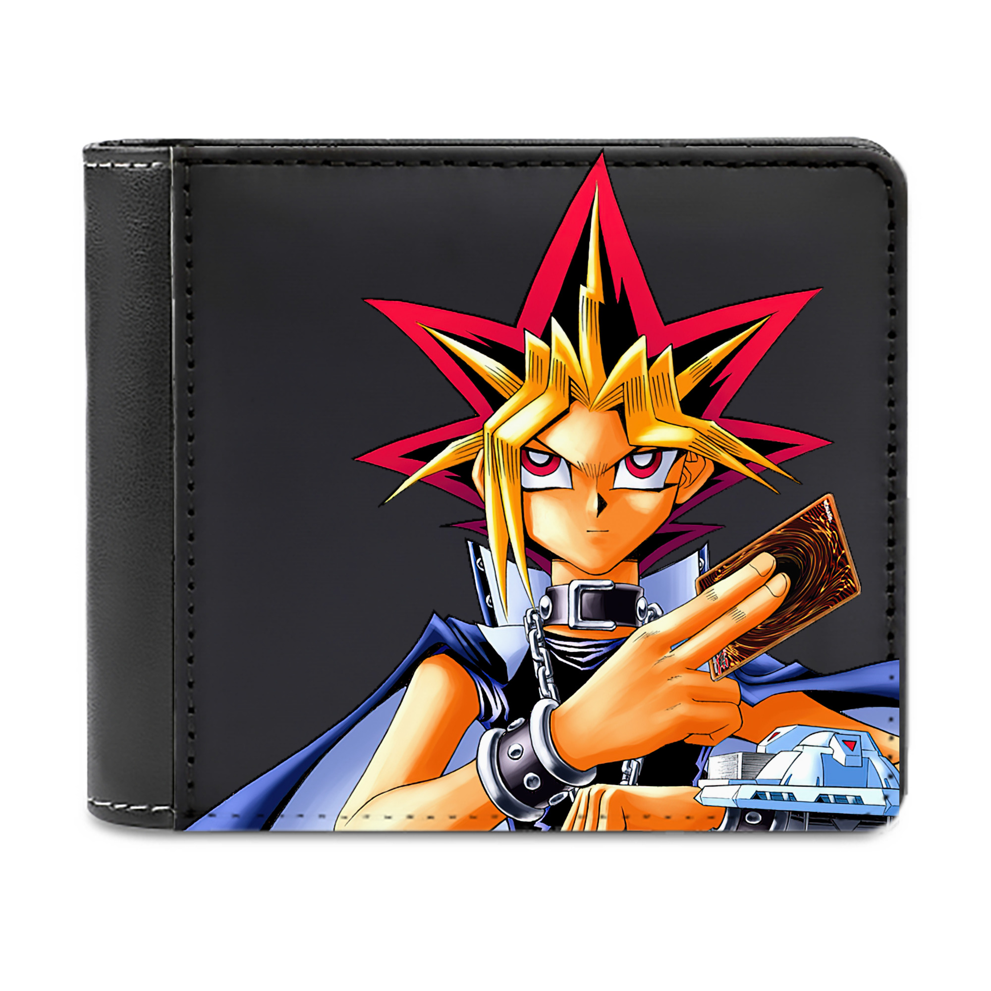 （画像用） 遊☆戯☆王 Yu-Gi-Oh! 二つ折り革財布