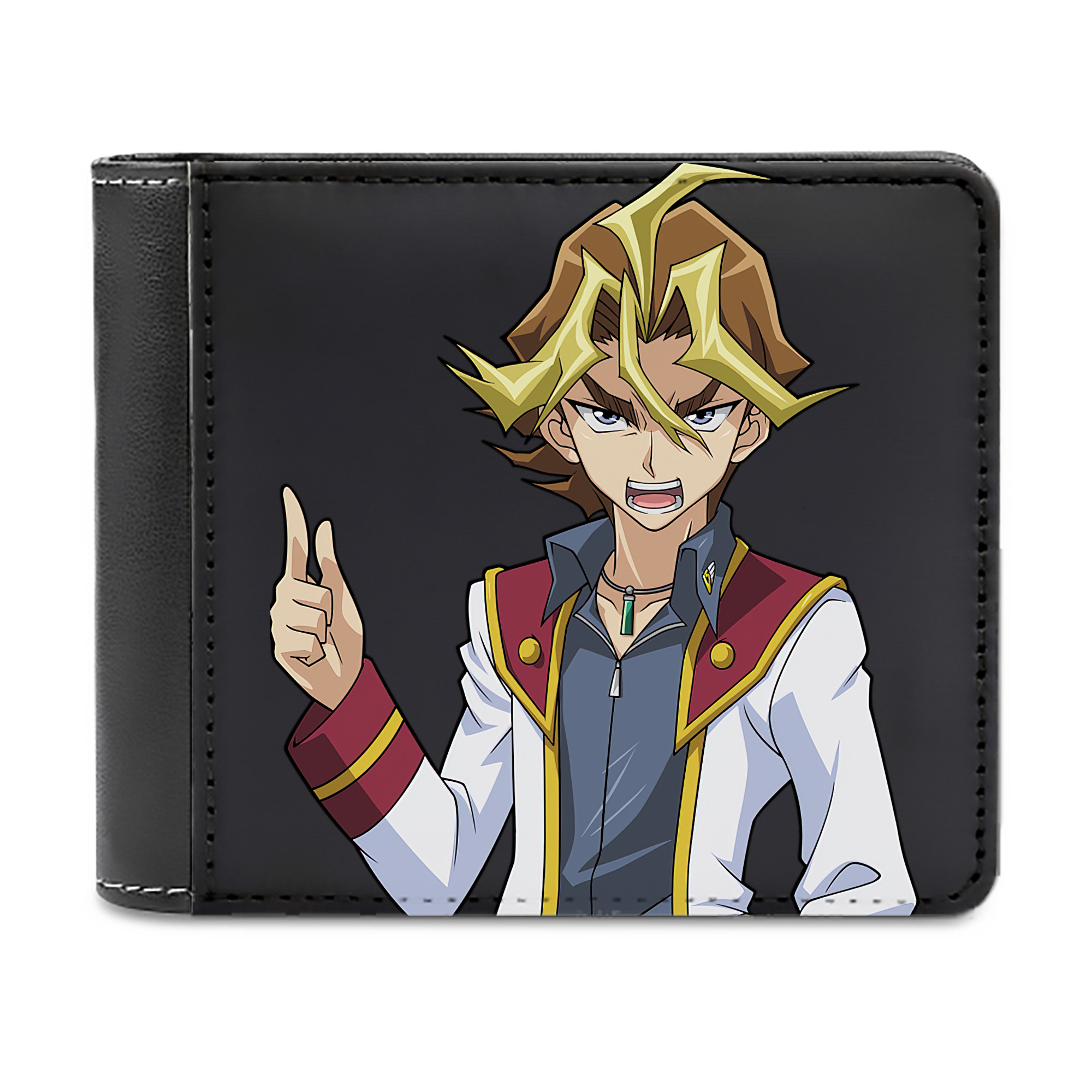 （画像用） 遊☆戯☆王 Yu-Gi-Oh! 二つ折り革財布