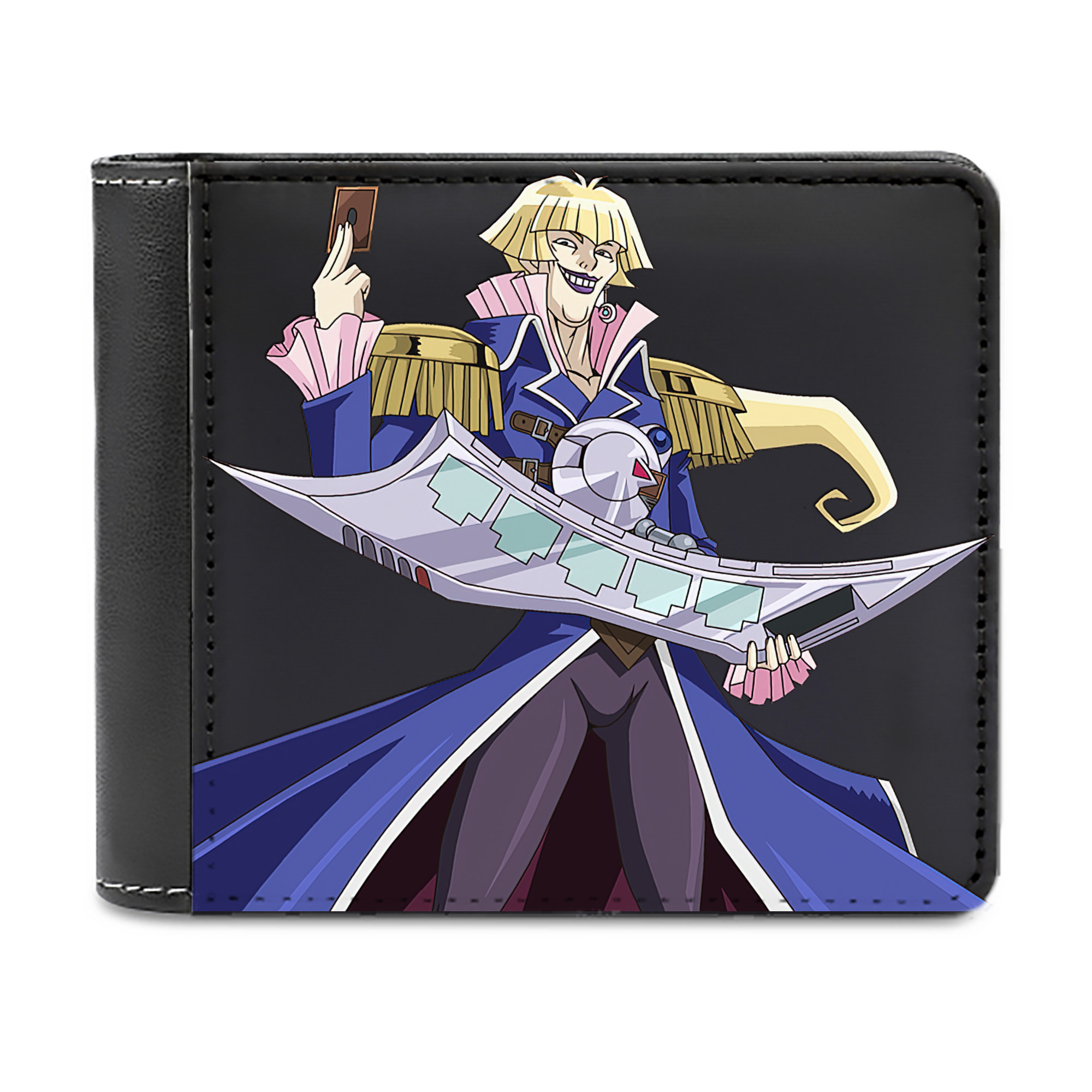 （画像用） 遊☆戯☆王 Yu-Gi-Oh! 二つ折り革財布